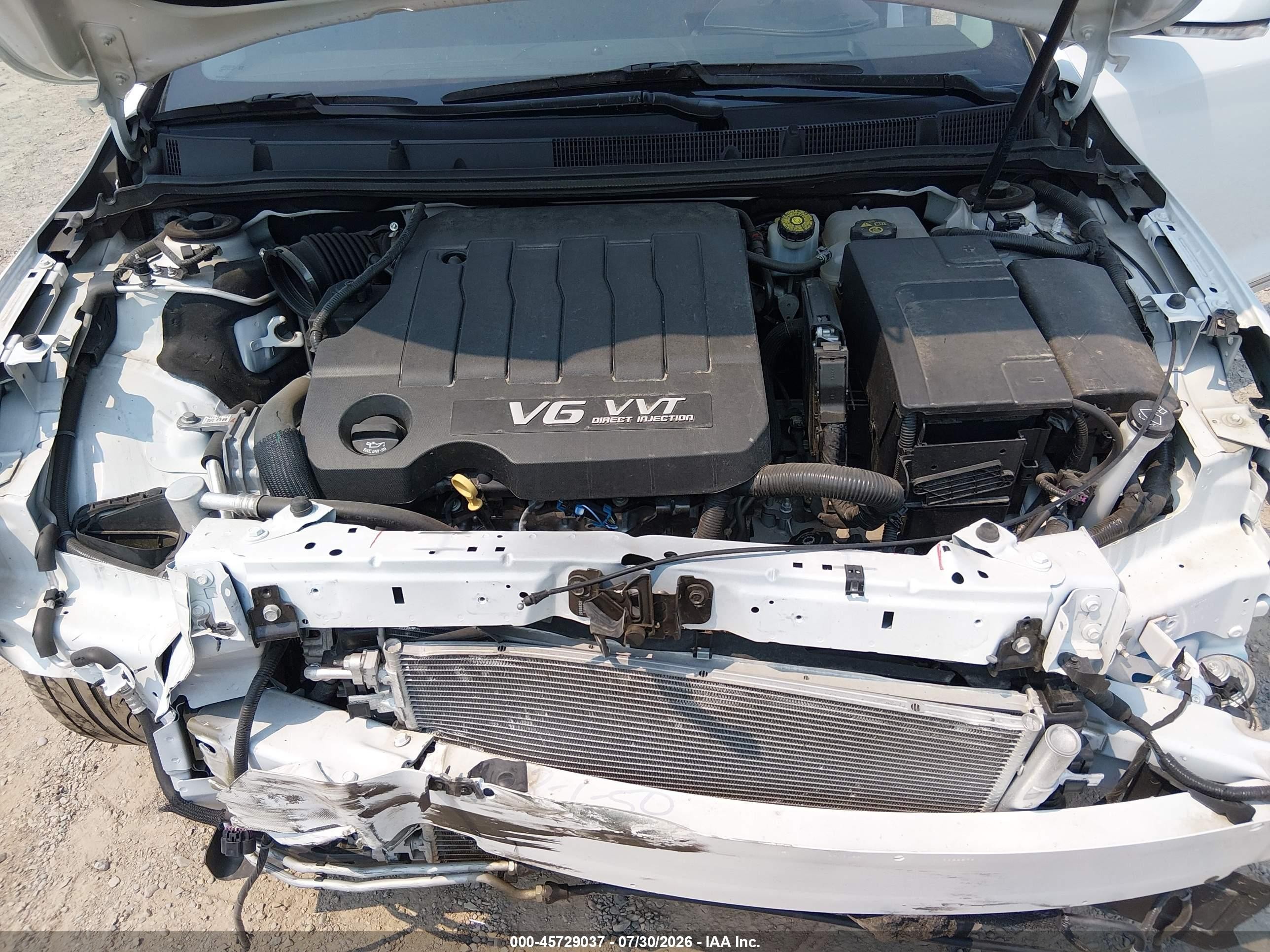 2011 Buick Lacrosse Cxs White vin: 1G4GE5ED1BF343596