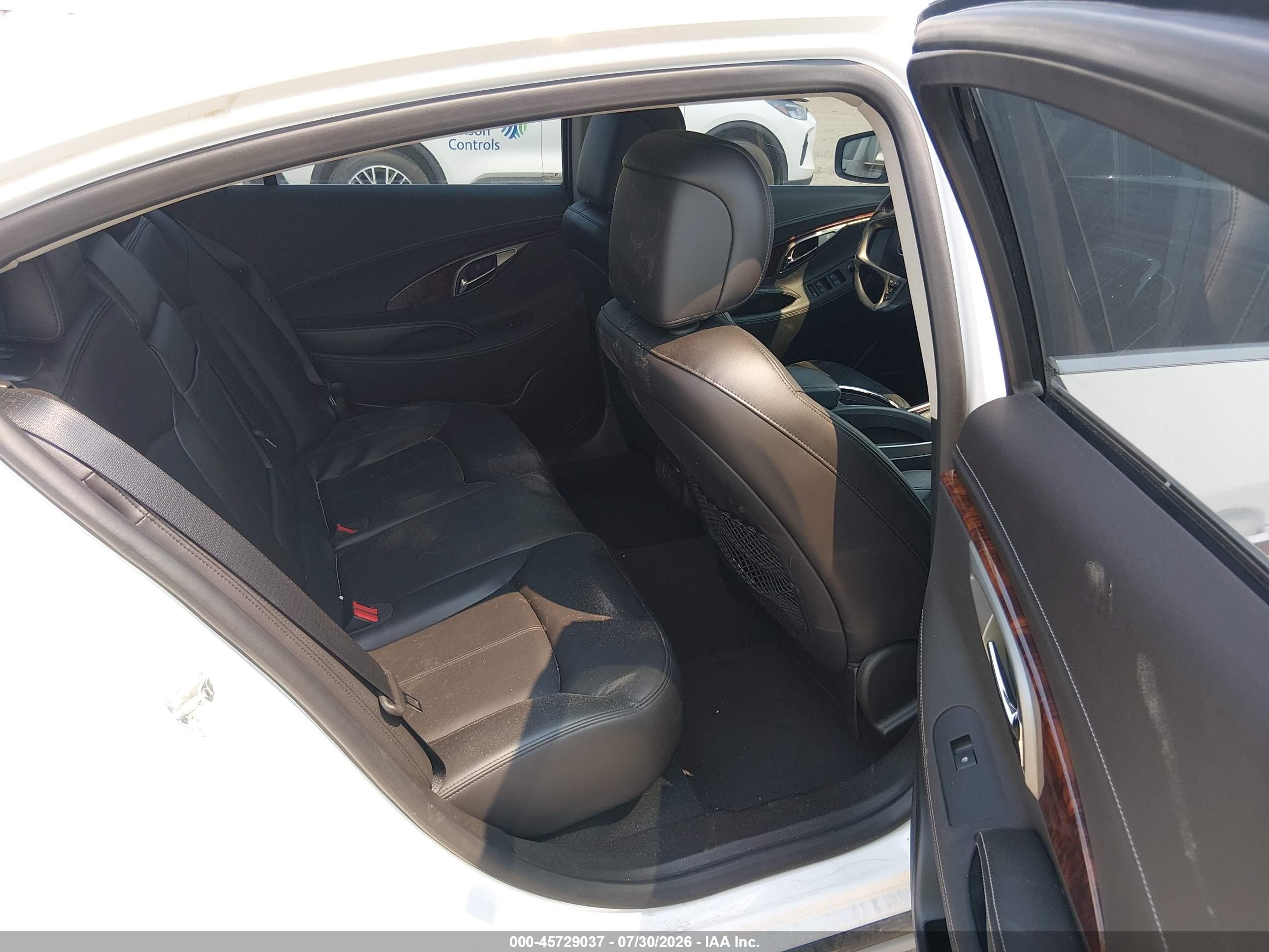 2011 Buick Lacrosse Cxs White vin: 1G4GE5ED1BF343596