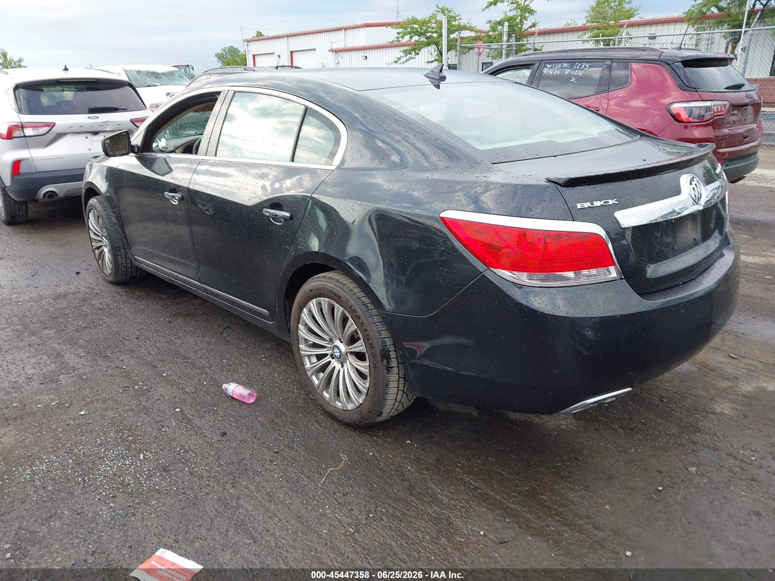2011 Buick Lacrosse Cxs Black vin: 1G4GE5ED2BF213990