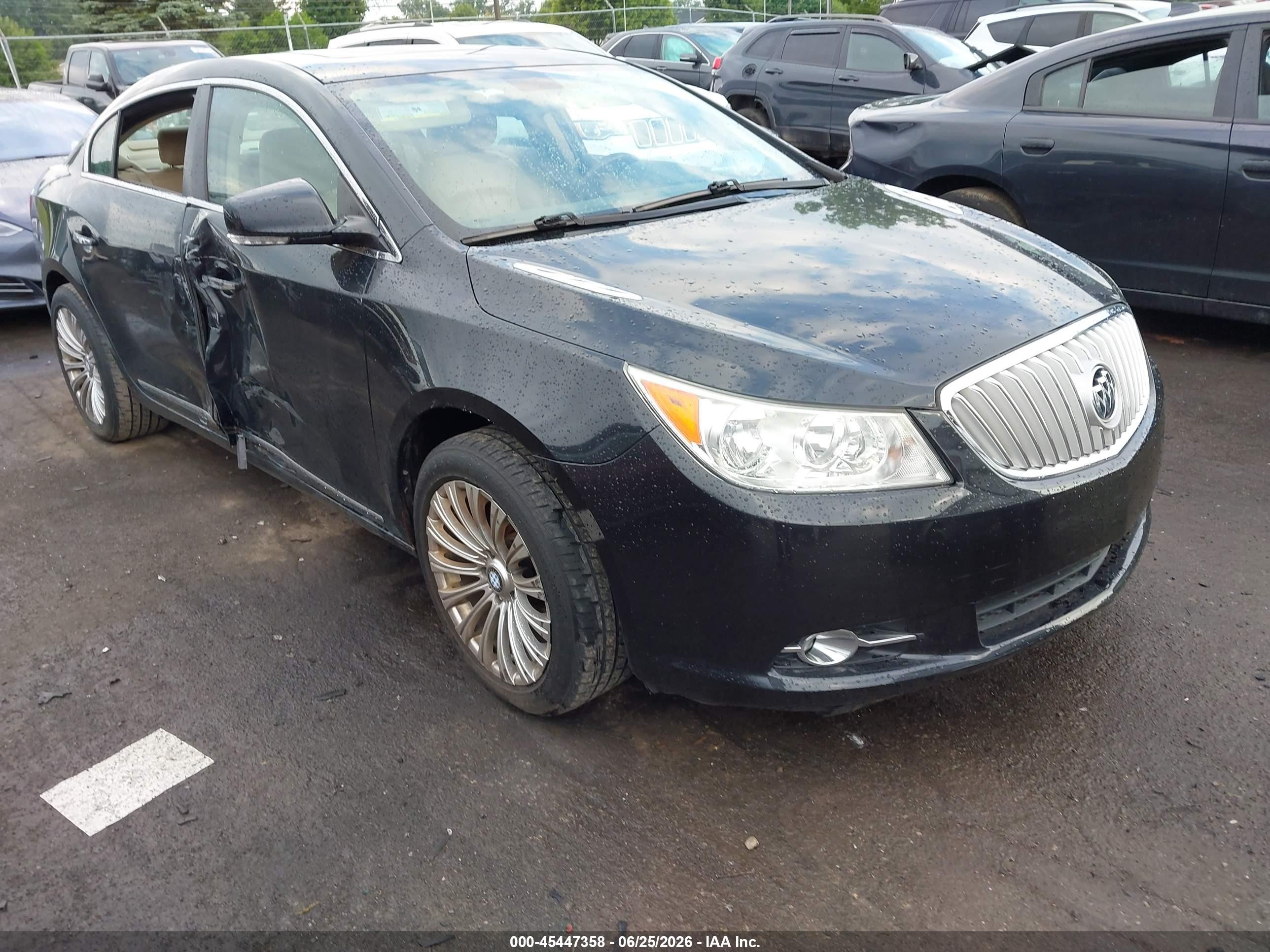 2011 Buick Lacrosse Cxs Black vin: 1G4GE5ED2BF213990