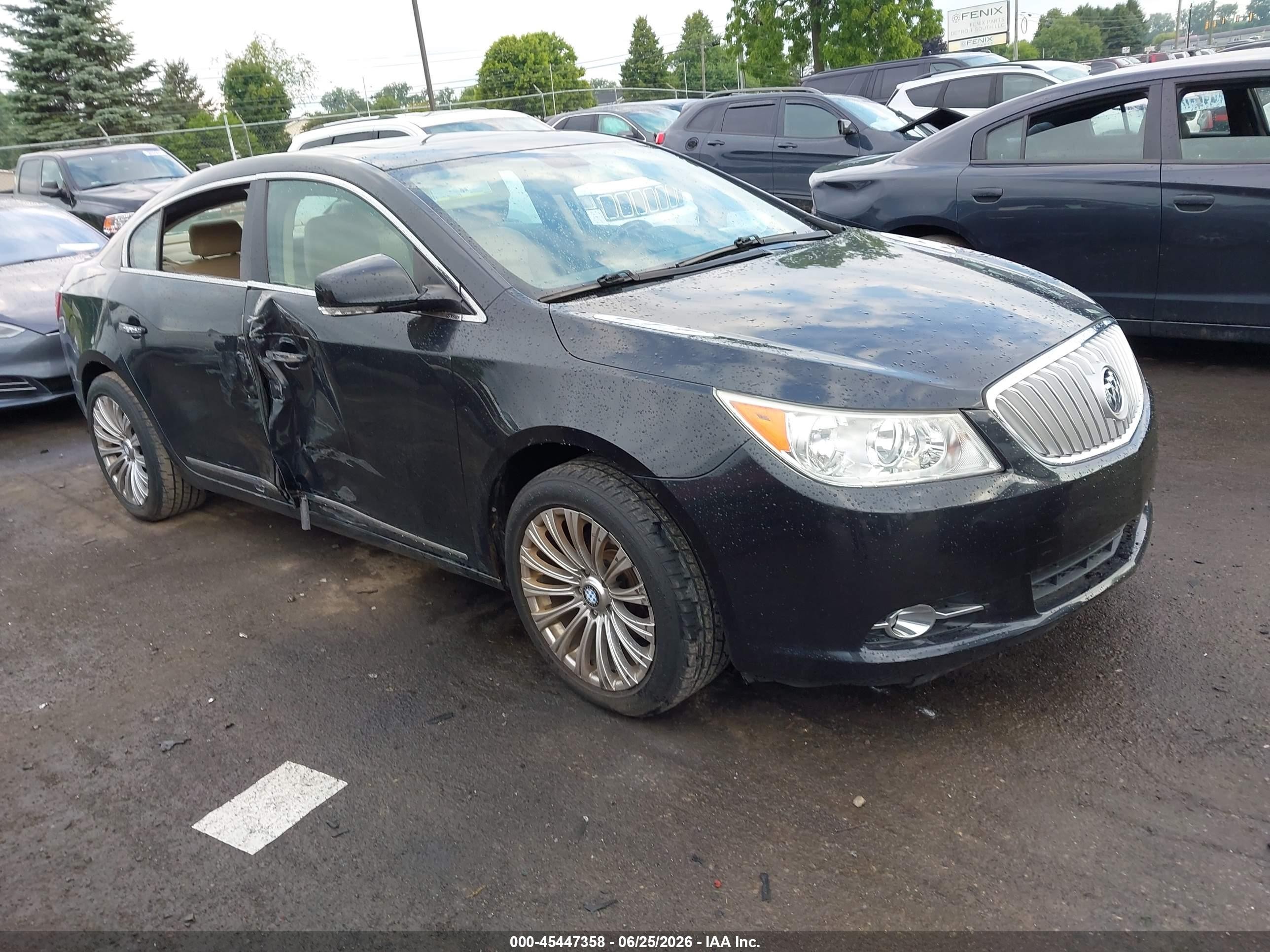 2011 Buick Lacrosse Cxs Black vin: 1G4GE5ED2BF213990