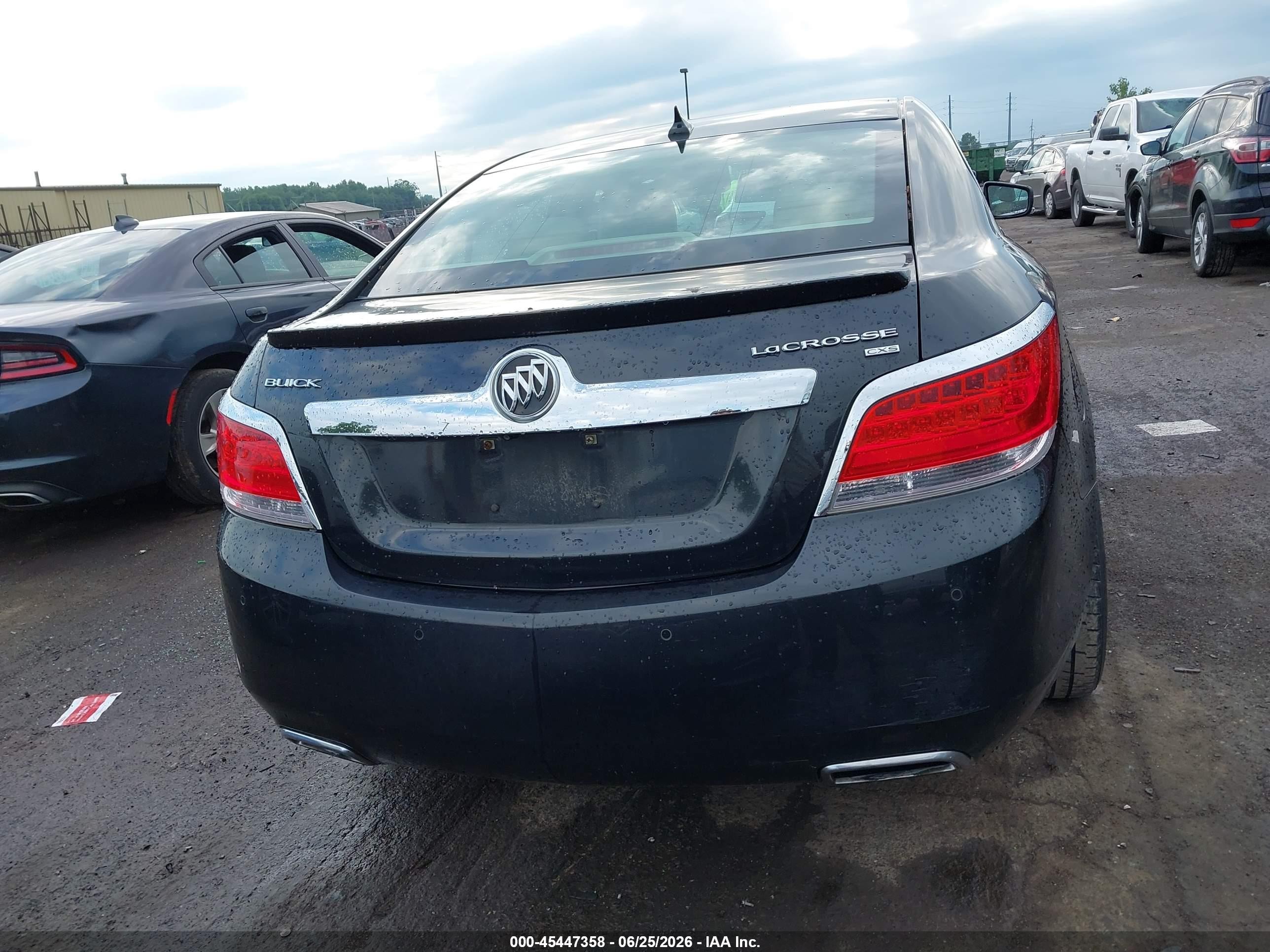 2011 Buick Lacrosse Cxs Black vin: 1G4GE5ED2BF213990