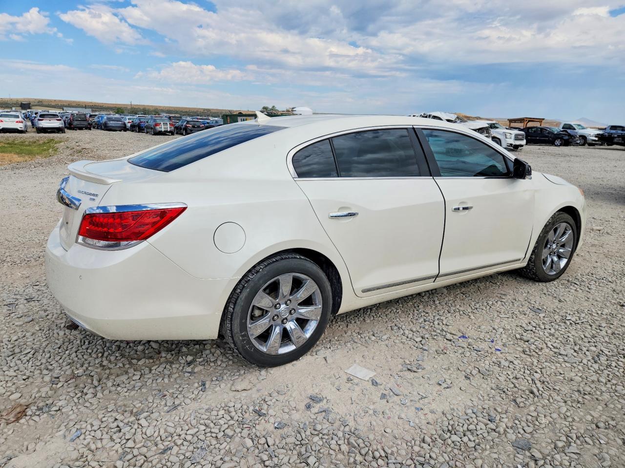 2011 Buick Lacrosse Cxs White vin: 1G4GE5ED3BF149877