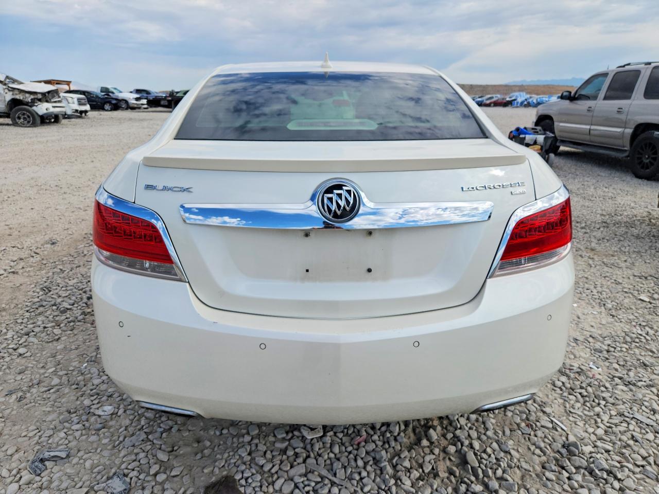 2011 Buick Lacrosse Cxs White vin: 1G4GE5ED3BF149877