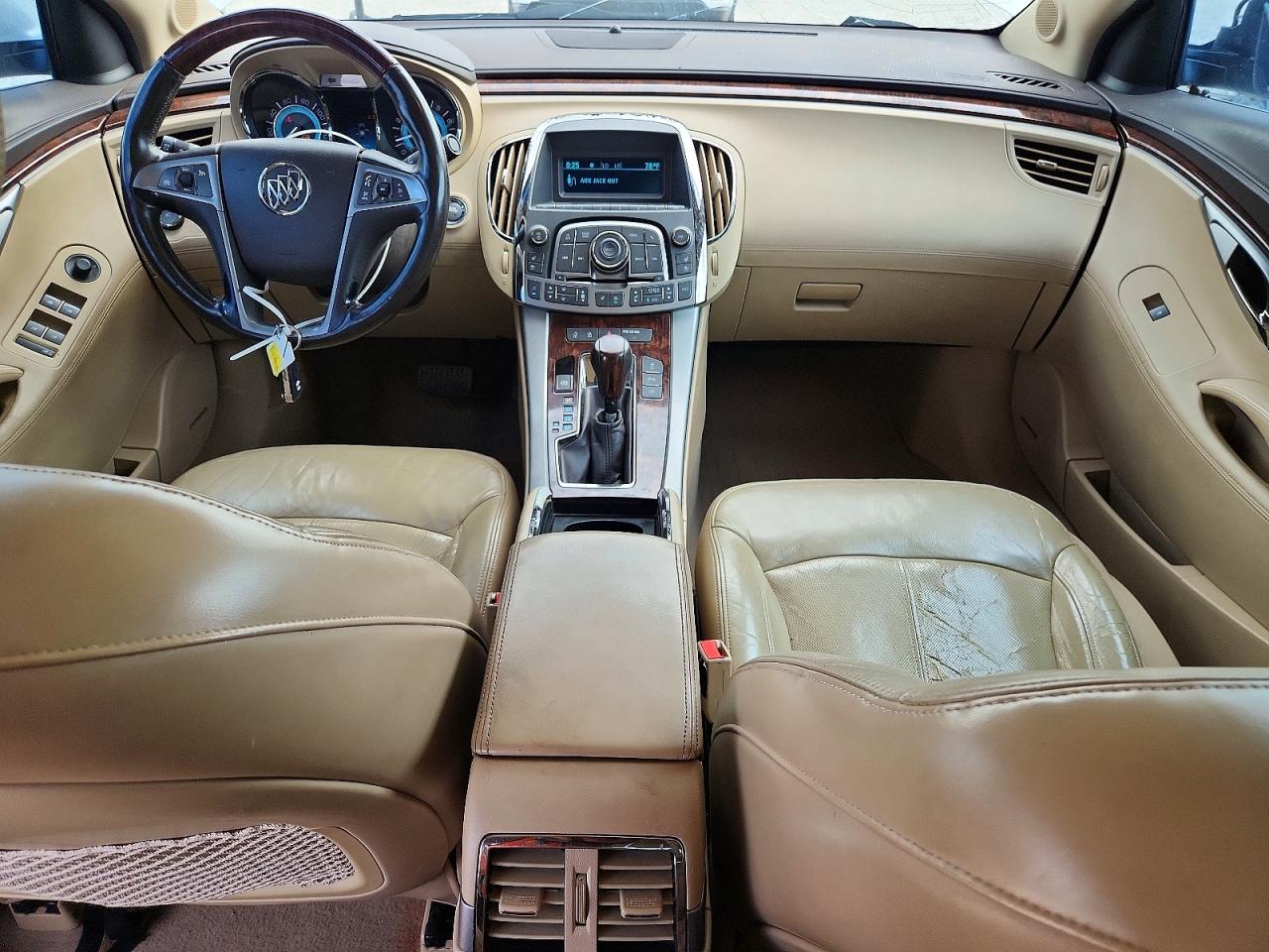 2011 Buick Lacrosse Cxs White vin: 1G4GE5ED3BF149877