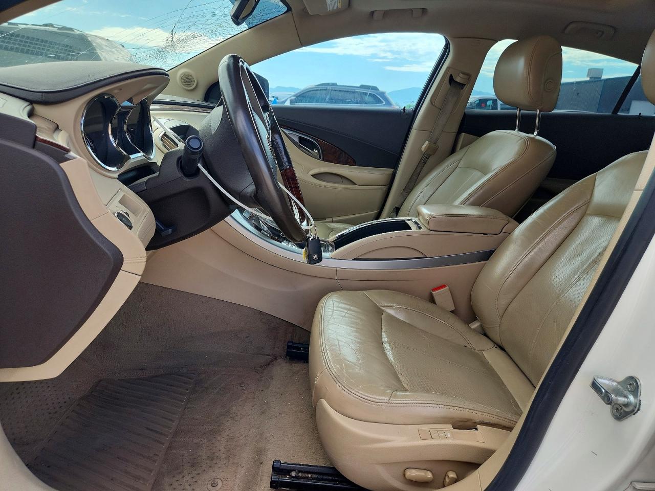 2011 Buick Lacrosse Cxs White vin: 1G4GE5ED3BF149877