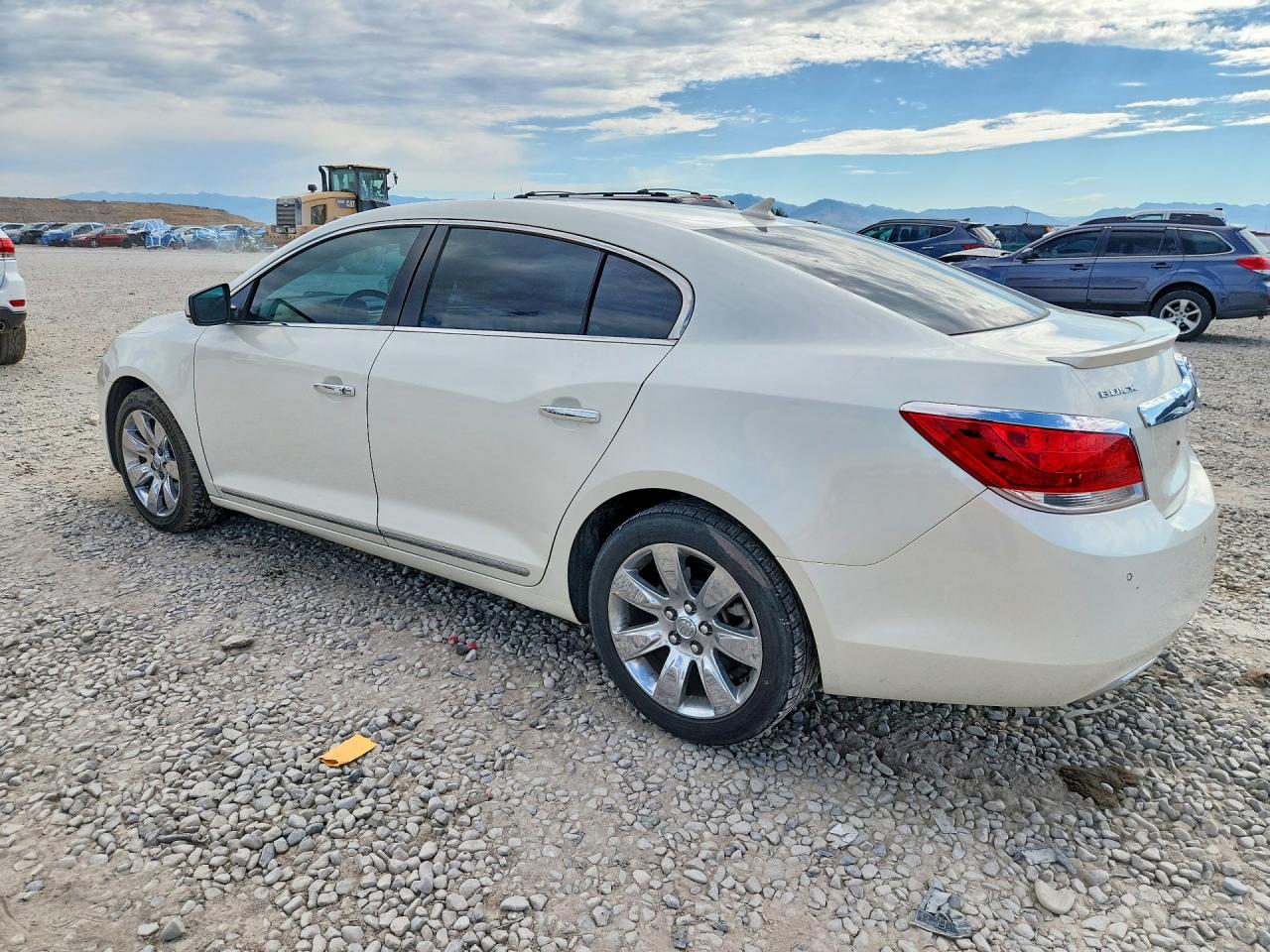 2011 Buick Lacrosse Cxs White vin: 1G4GE5ED3BF149877
