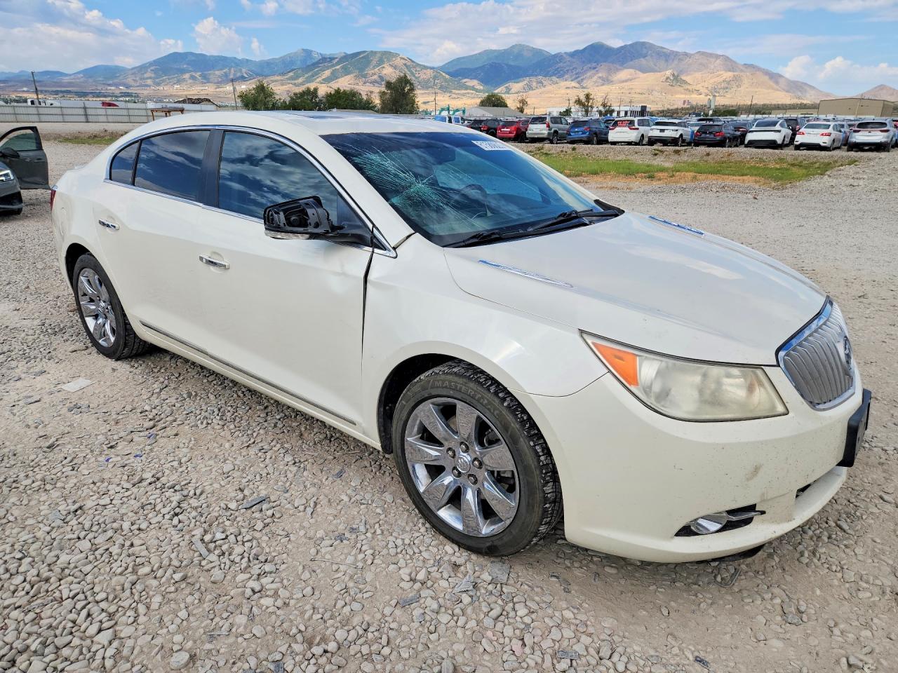 2011 Buick Lacrosse Cxs White vin: 1G4GE5ED3BF149877