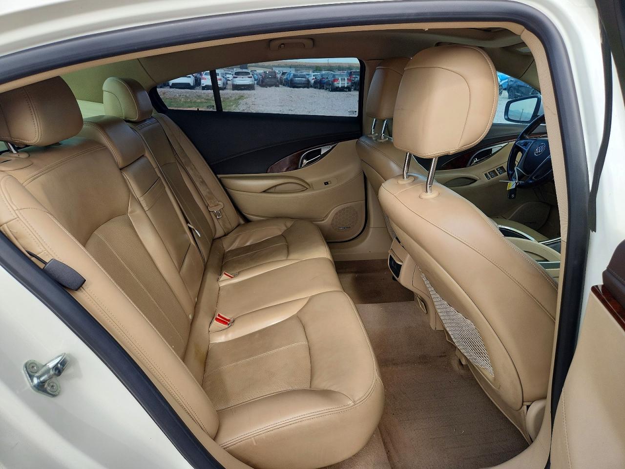 2011 Buick Lacrosse Cxs White vin: 1G4GE5ED3BF149877