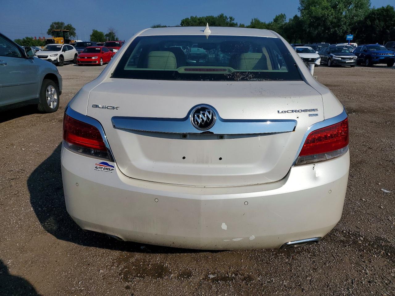 2011 Buick Lacrosse White vin: 1G4GE5ED3BF232192