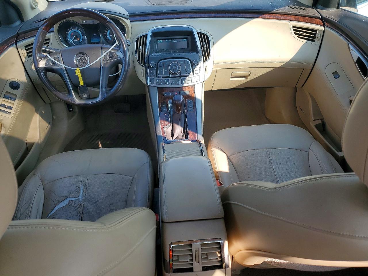 2011 Buick Lacrosse White vin: 1G4GE5ED3BF232192