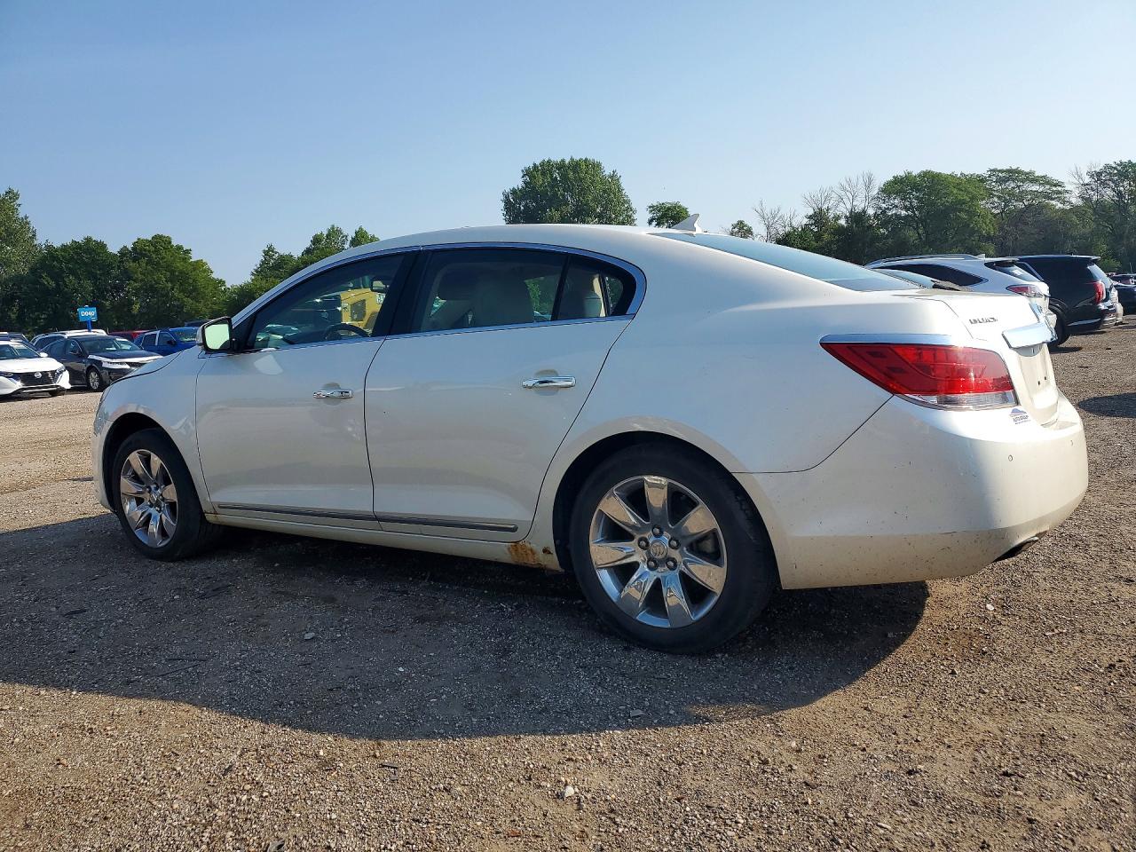 2011 Buick Lacrosse White vin: 1G4GE5ED3BF232192