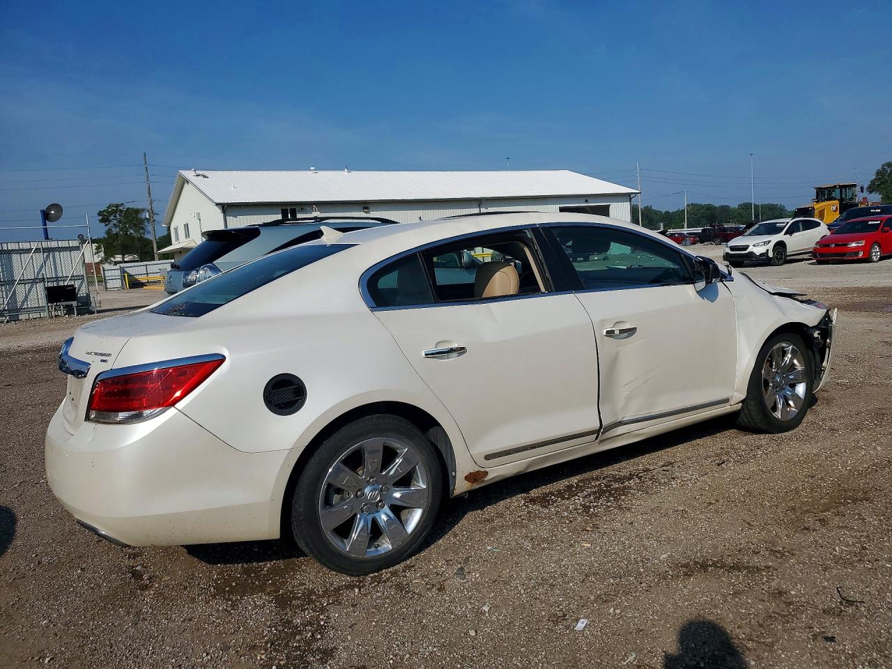 2011 Buick Lacrosse White vin: 1G4GE5ED3BF232192