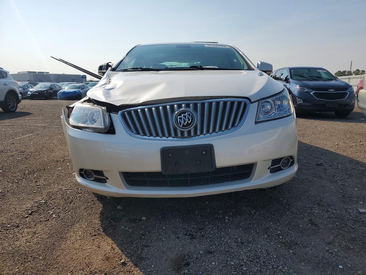 2011 Buick Lacrosse White vin: 1G4GE5ED3BF232192