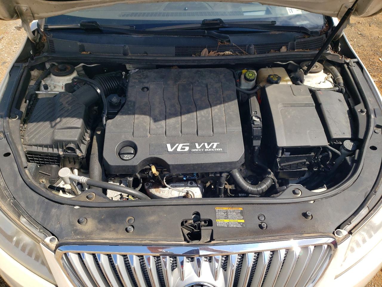 2011 Buick Lacrosse Cxs White vin: 1G4GE5ED3BF232838
