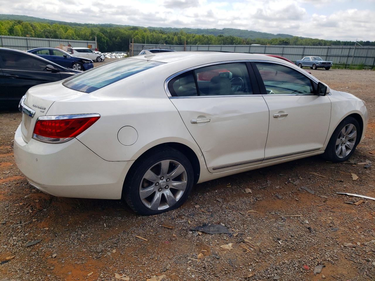 2011 Buick Lacrosse Cxs White vin: 1G4GE5ED3BF232838