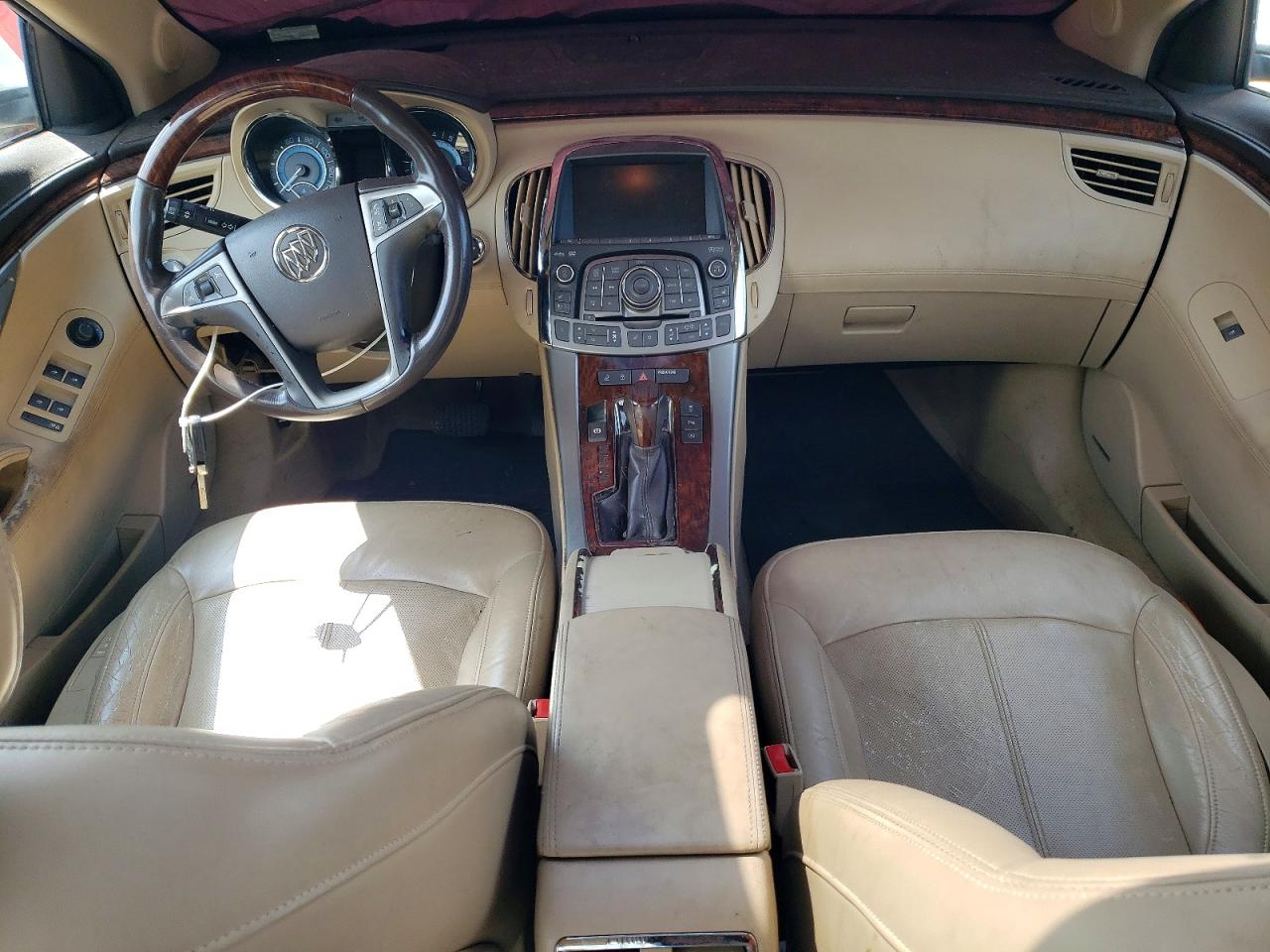 2011 Buick Lacrosse Cxs White vin: 1G4GE5ED3BF232838