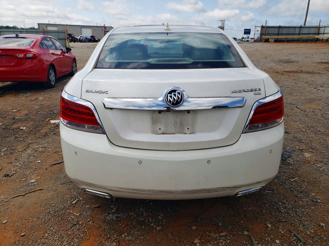 2011 Buick Lacrosse Cxs White vin: 1G4GE5ED3BF232838