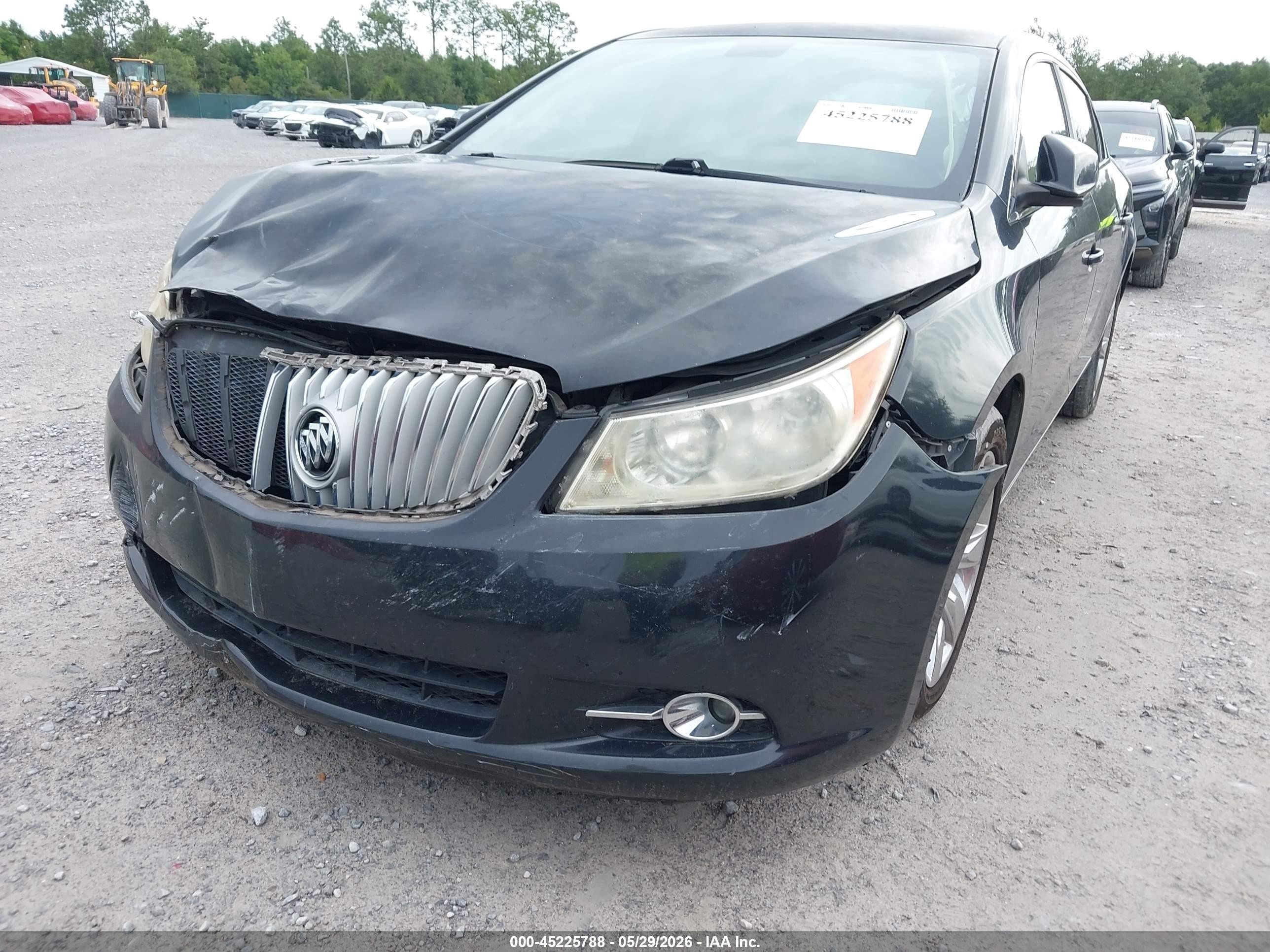 2011 Buick Lacrosse Cxs Gray vin: 1G4GE5ED4BF173914