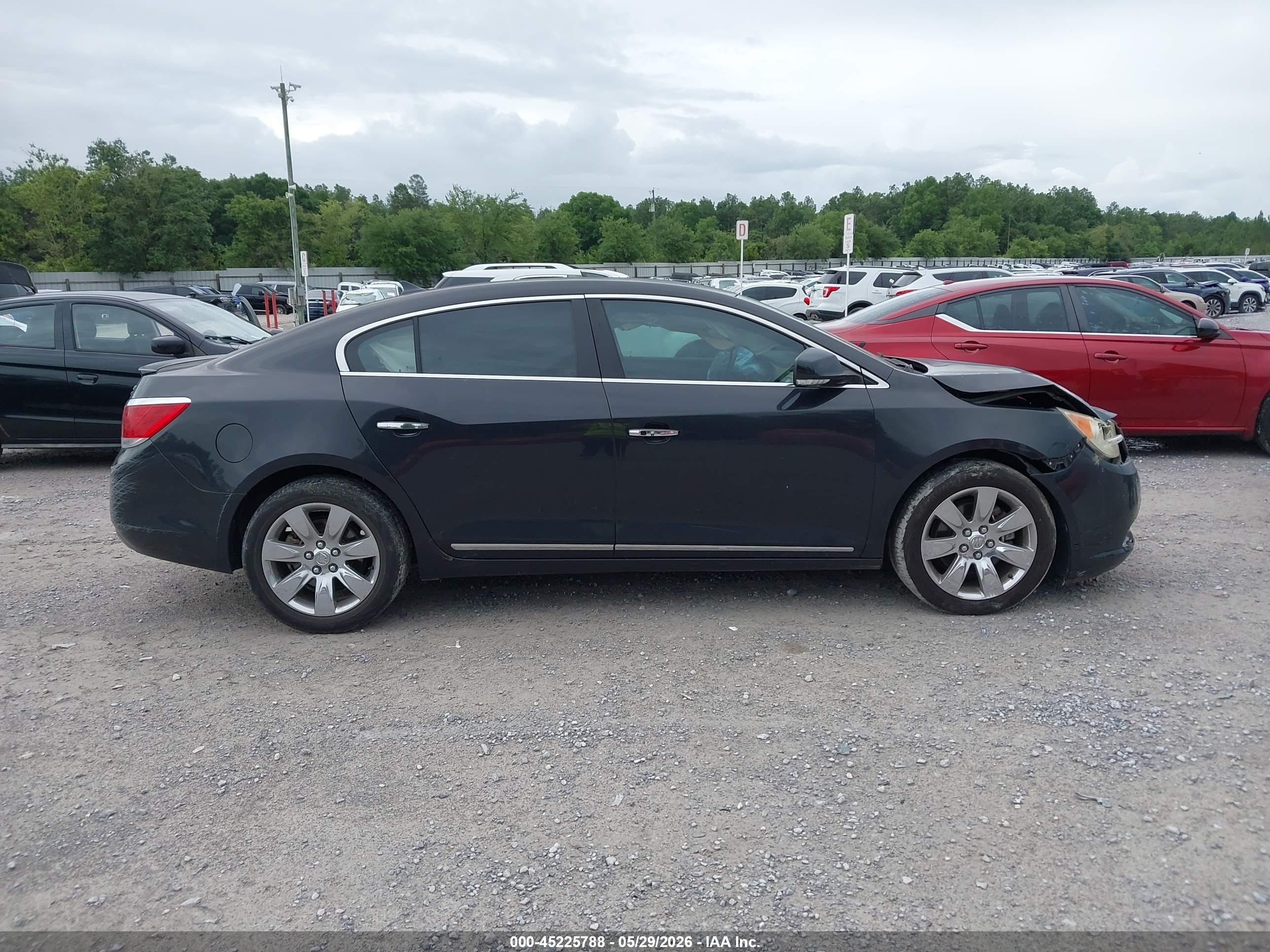2011 Buick Lacrosse Cxs Gray vin: 1G4GE5ED4BF173914