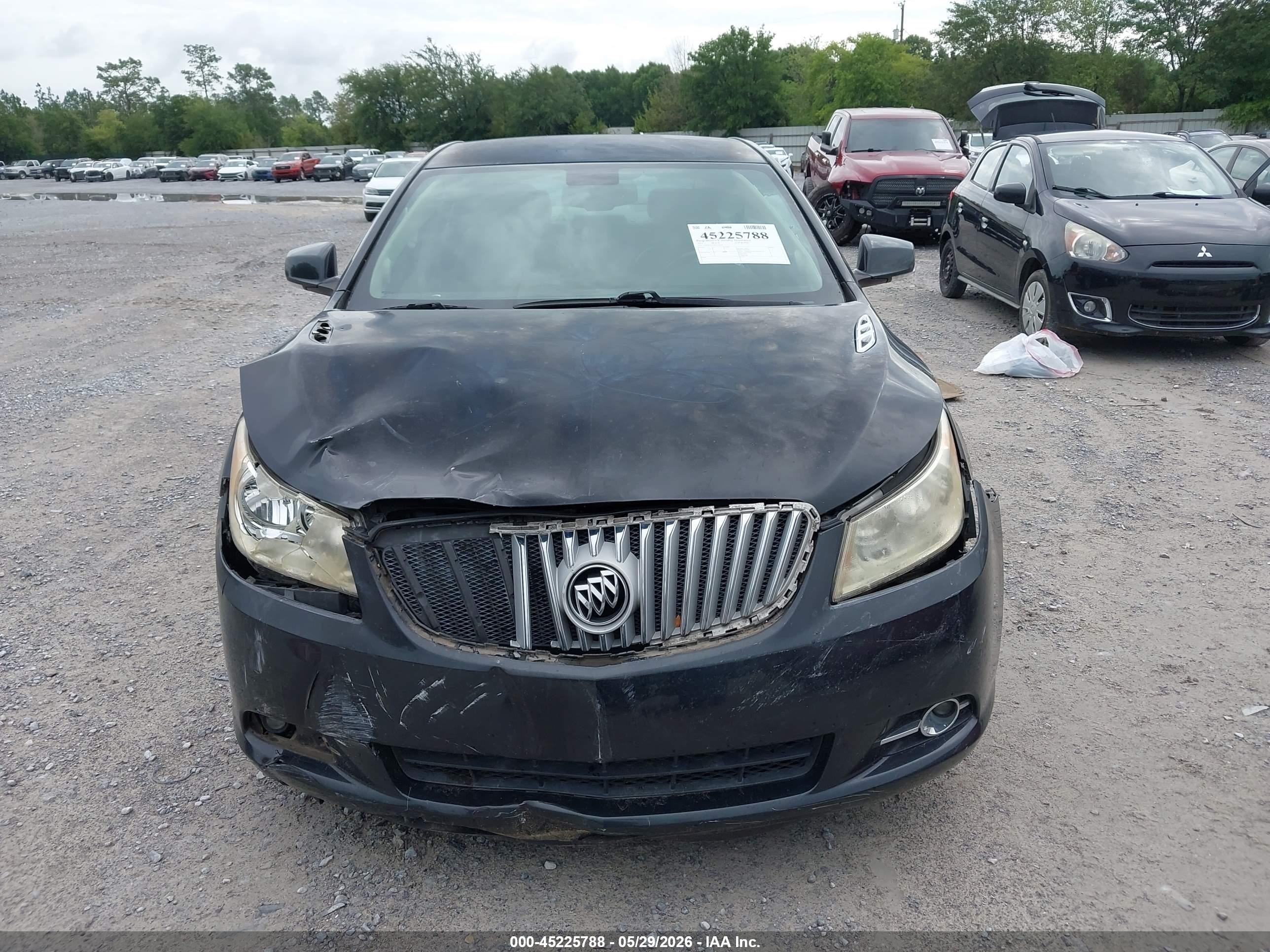 2011 Buick Lacrosse Cxs Gray vin: 1G4GE5ED4BF173914