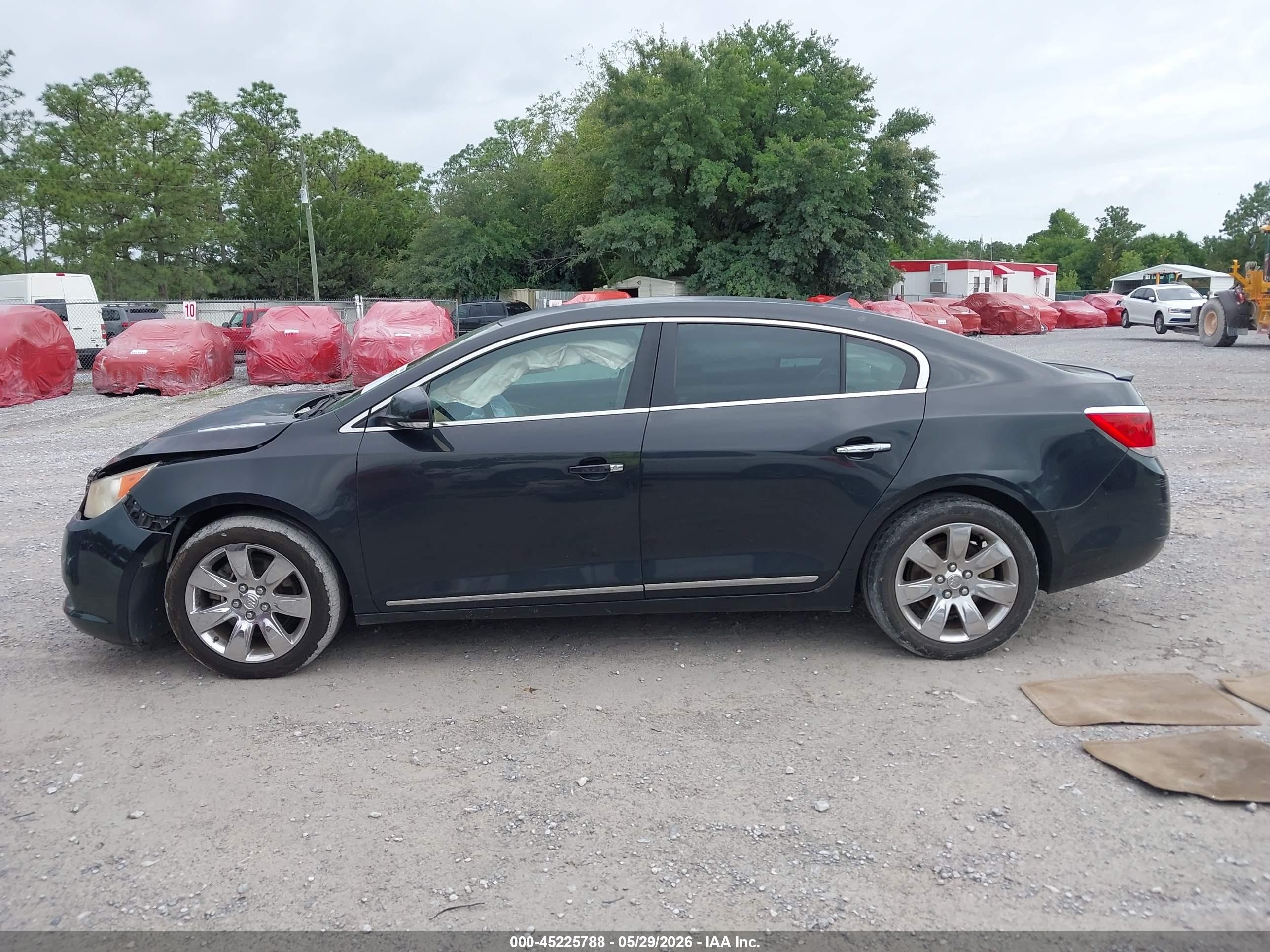2011 Buick Lacrosse Cxs Gray vin: 1G4GE5ED4BF173914