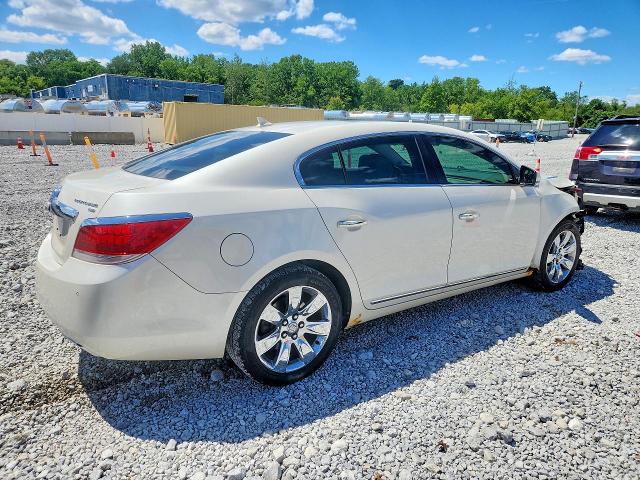 2011 Buick Lacrosse Cxs White vin: 1G4GE5ED4BF367262