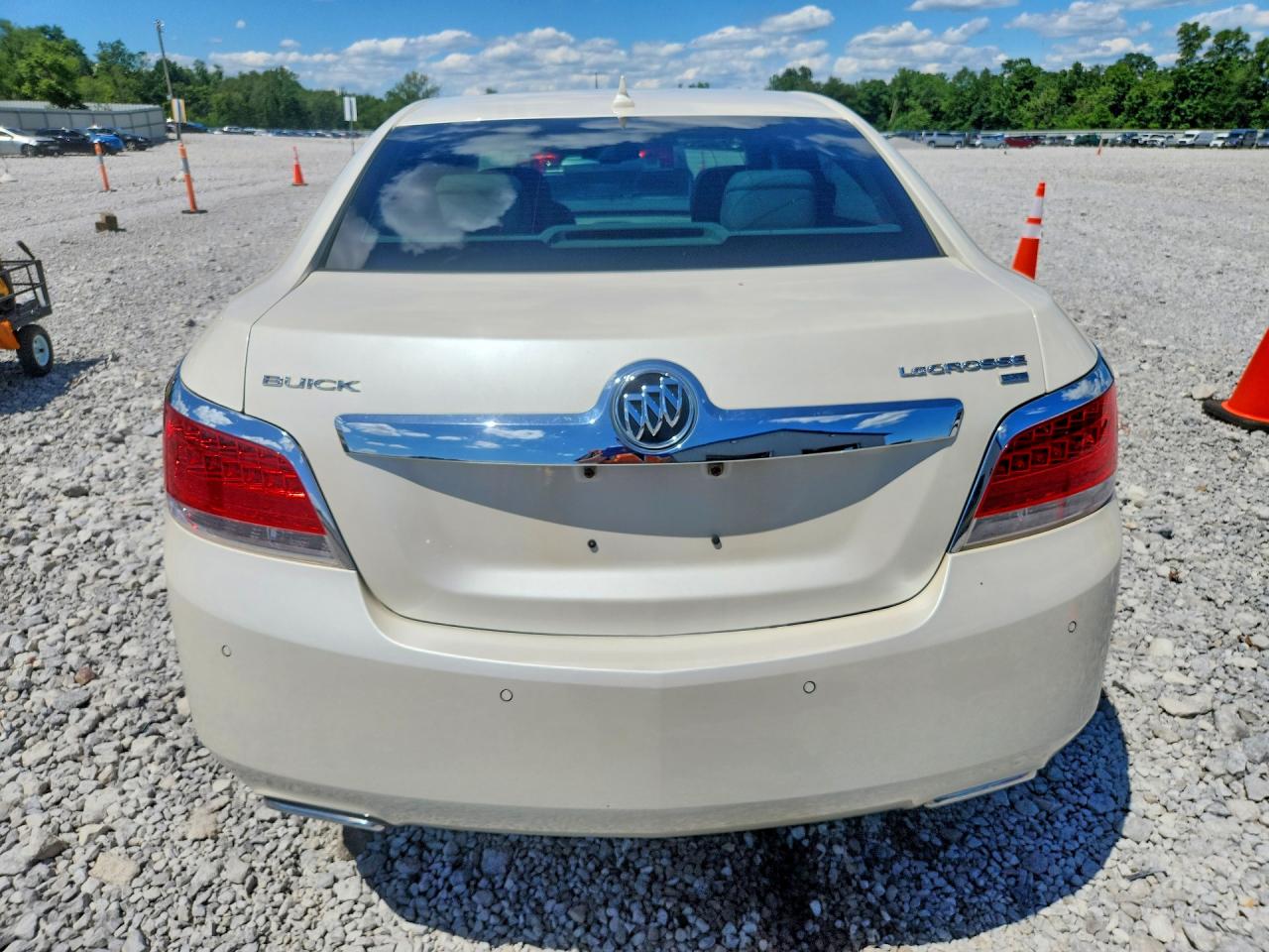 2011 Buick Lacrosse Cxs White vin: 1G4GE5ED4BF367262