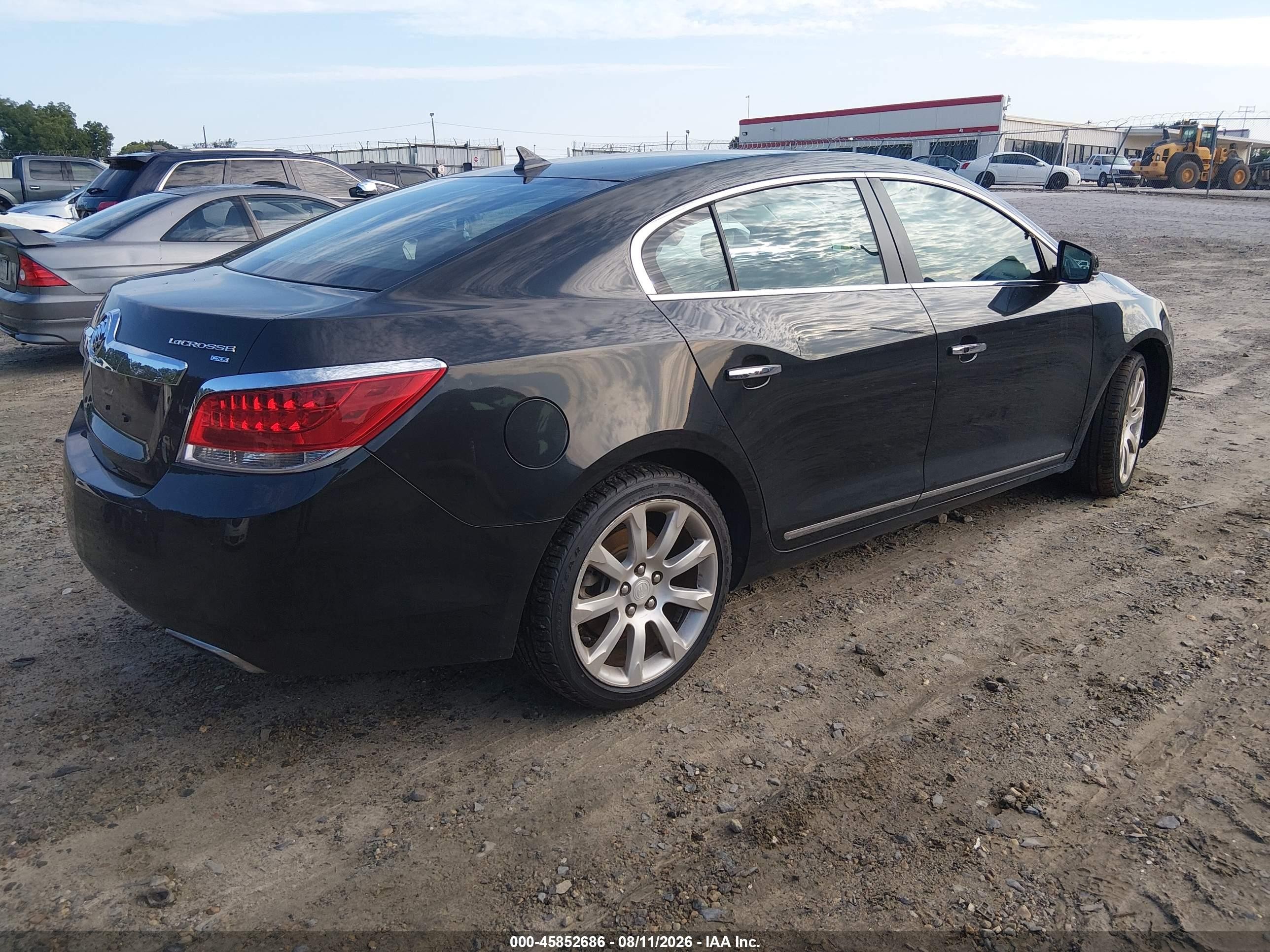 2011 Buick Lacrosse Cxs Черный vin: 1G4GE5ED5BF218181