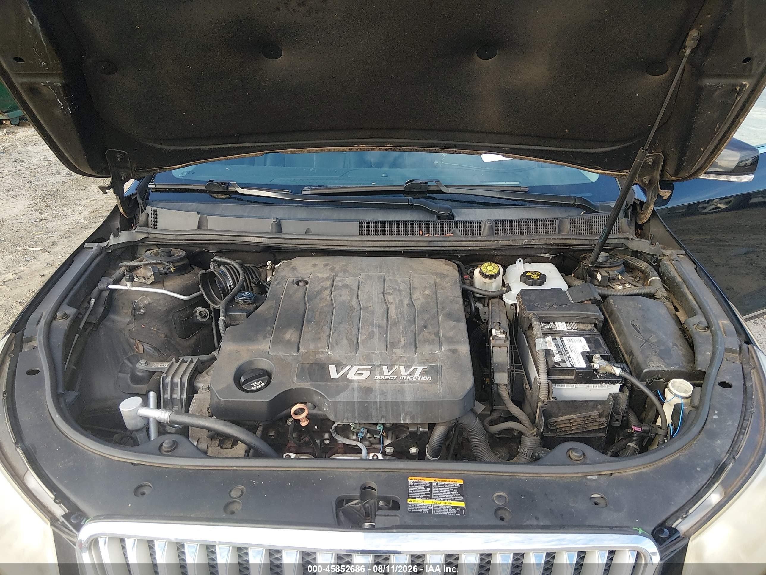2011 Buick Lacrosse Cxs Черный vin: 1G4GE5ED5BF218181