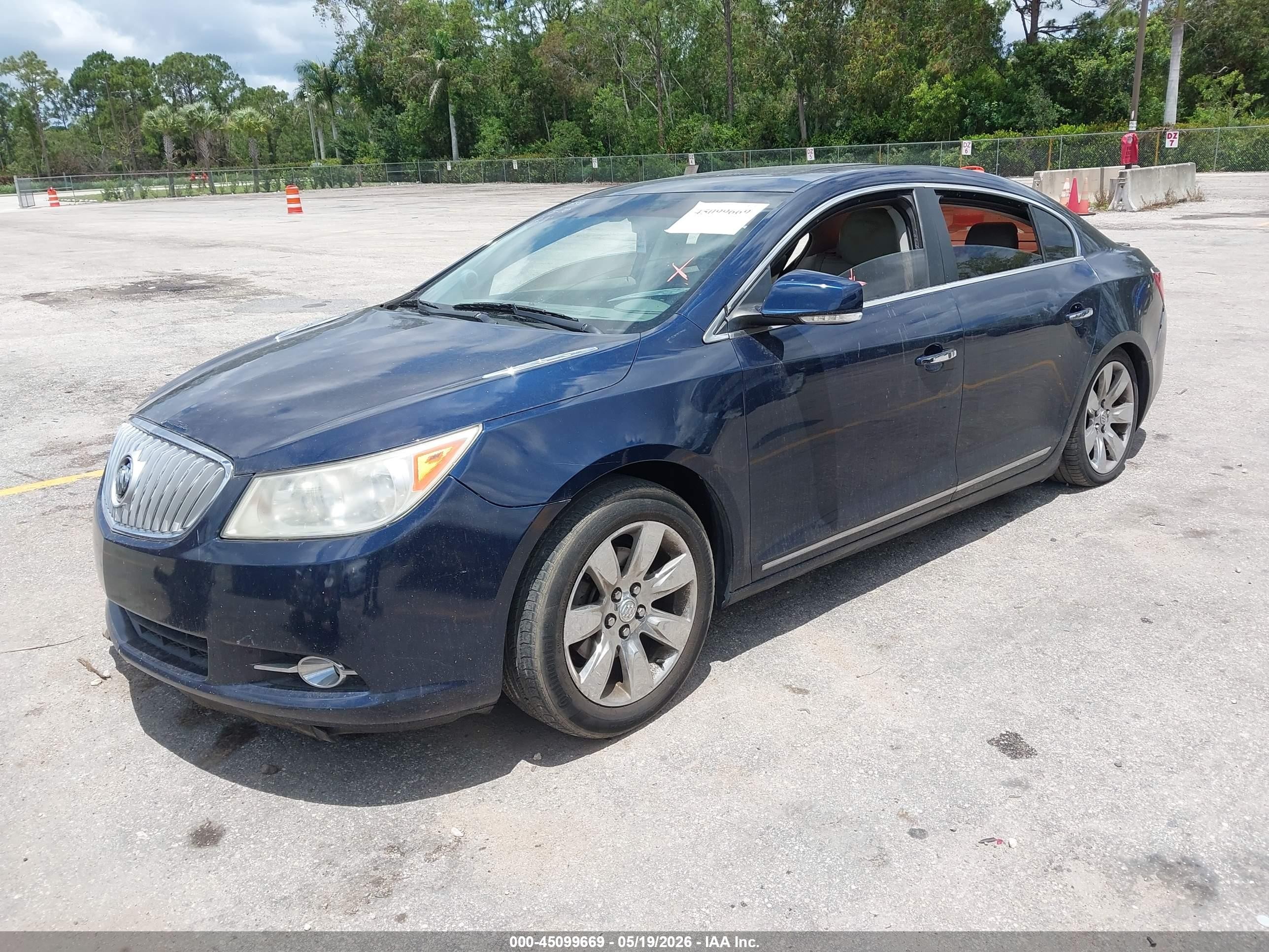 2011 Buick Lacrosse Cxs Navy vin: 1G4GE5ED5BF278333