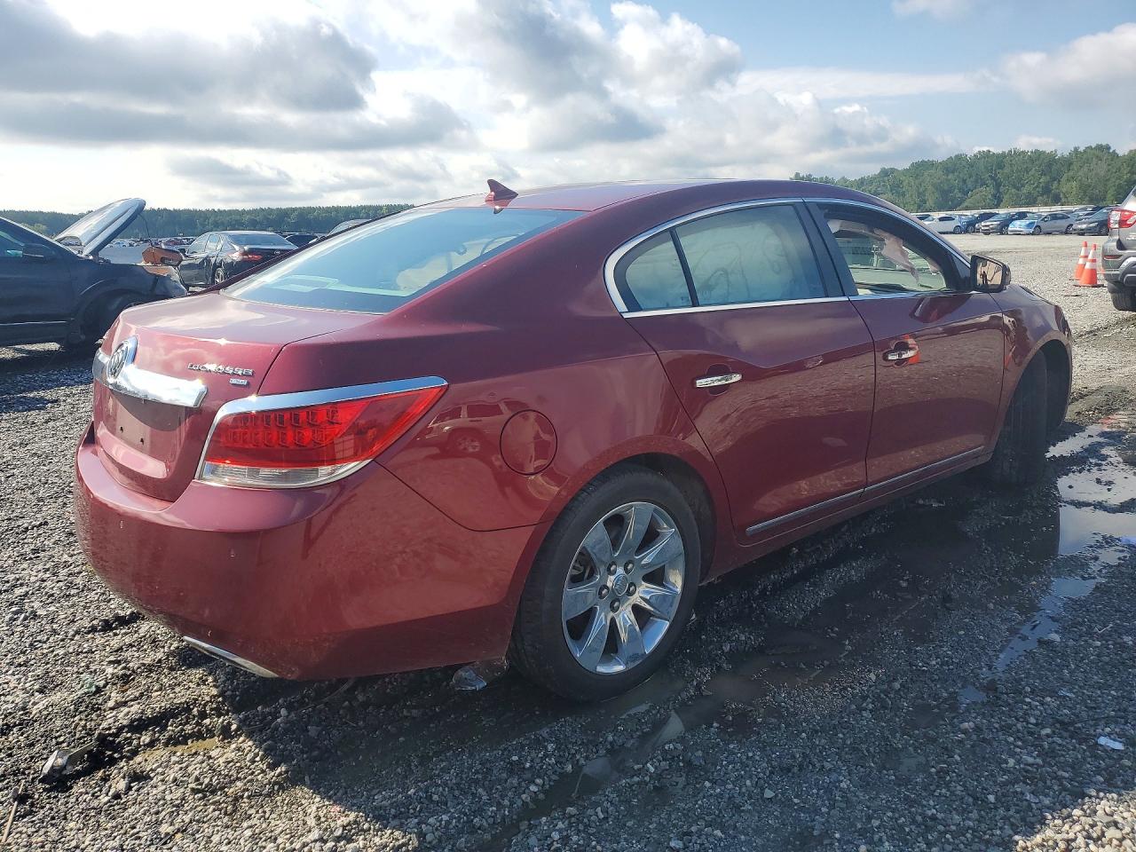 2011 Buick Lacrosse Cxs Burgundy vin: 1G4GE5ED5BF314313