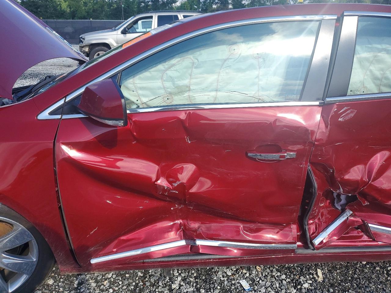 2011 Buick Lacrosse Cxs Burgundy vin: 1G4GE5ED5BF314313