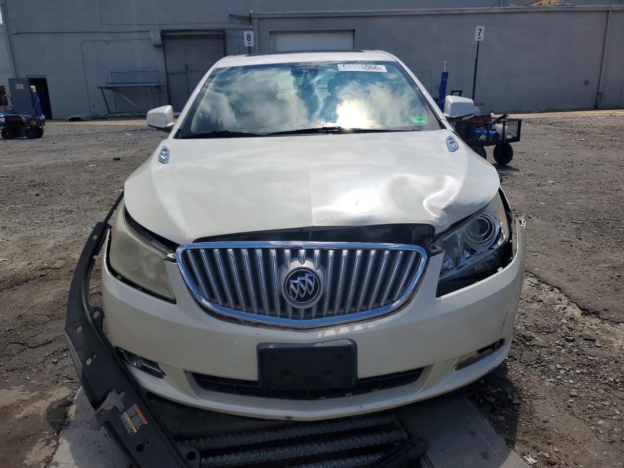 2011 Buick Lacrosse Cxs White vin: 1G4GE5ED7BF135660