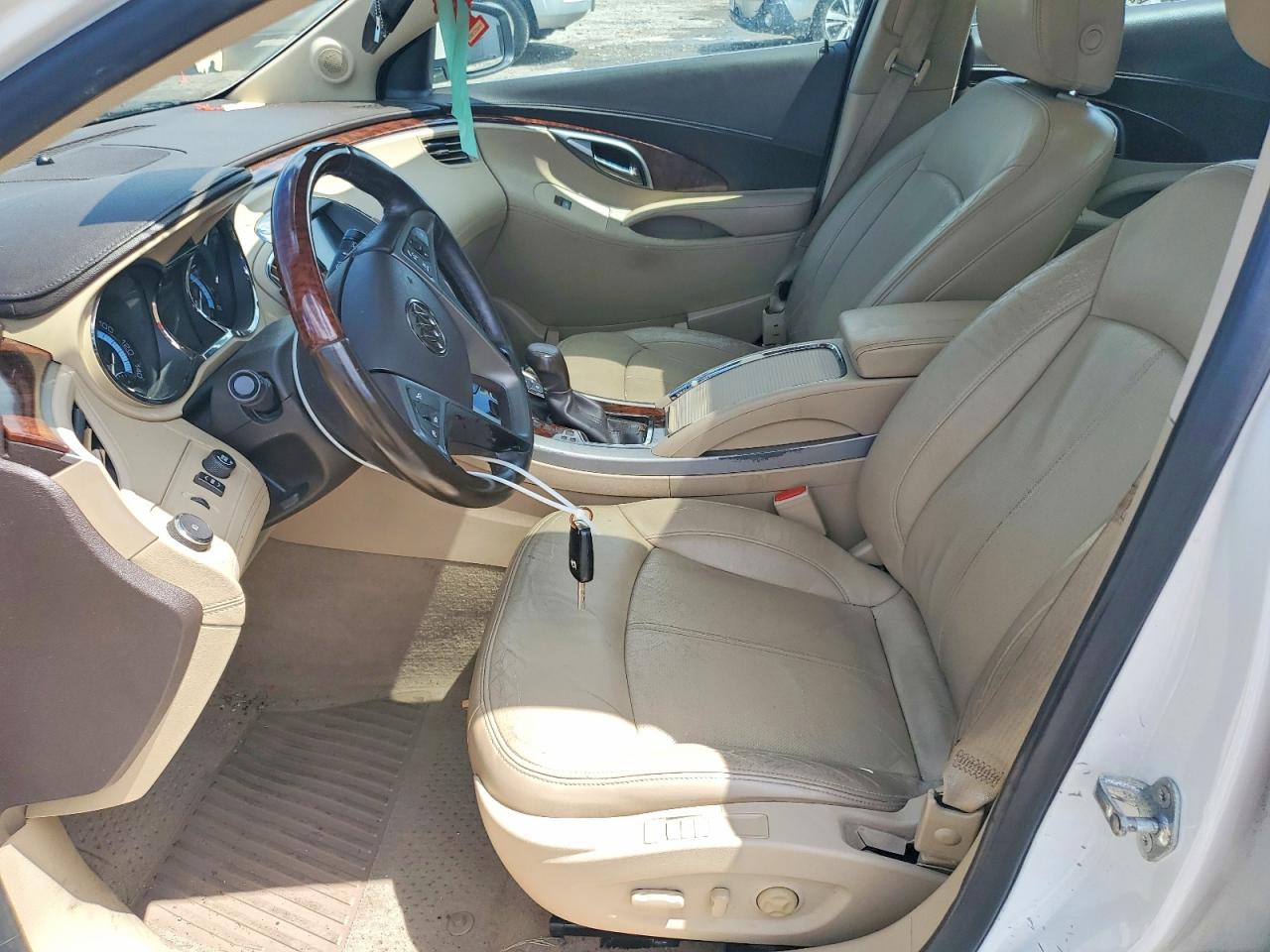 2011 Buick Lacrosse Cxs White vin: 1G4GE5ED7BF135660