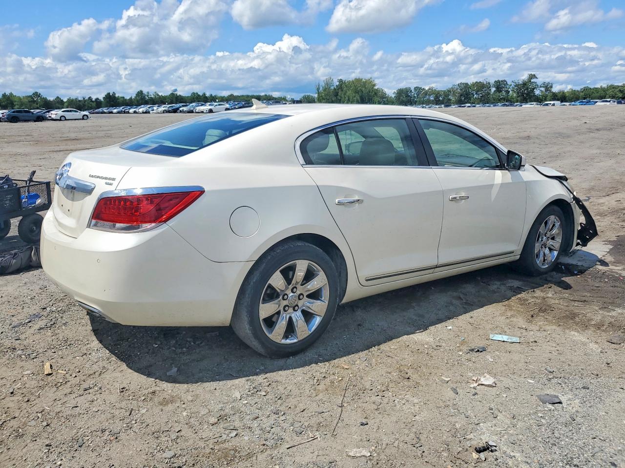 2011 Buick Lacrosse Cxs White vin: 1G4GE5ED7BF135660
