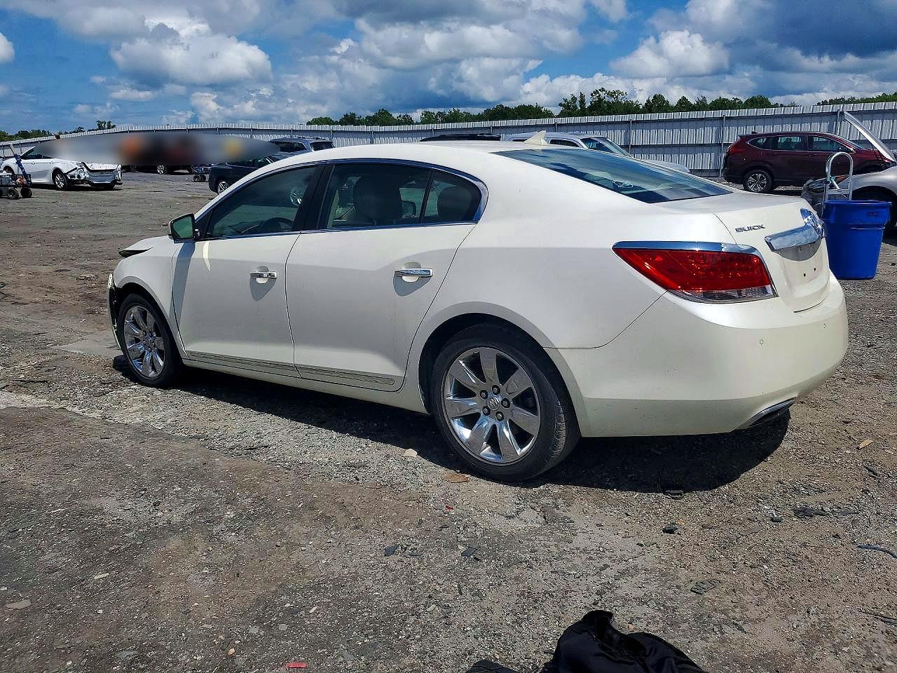 2011 Buick Lacrosse Cxs White vin: 1G4GE5ED7BF135660