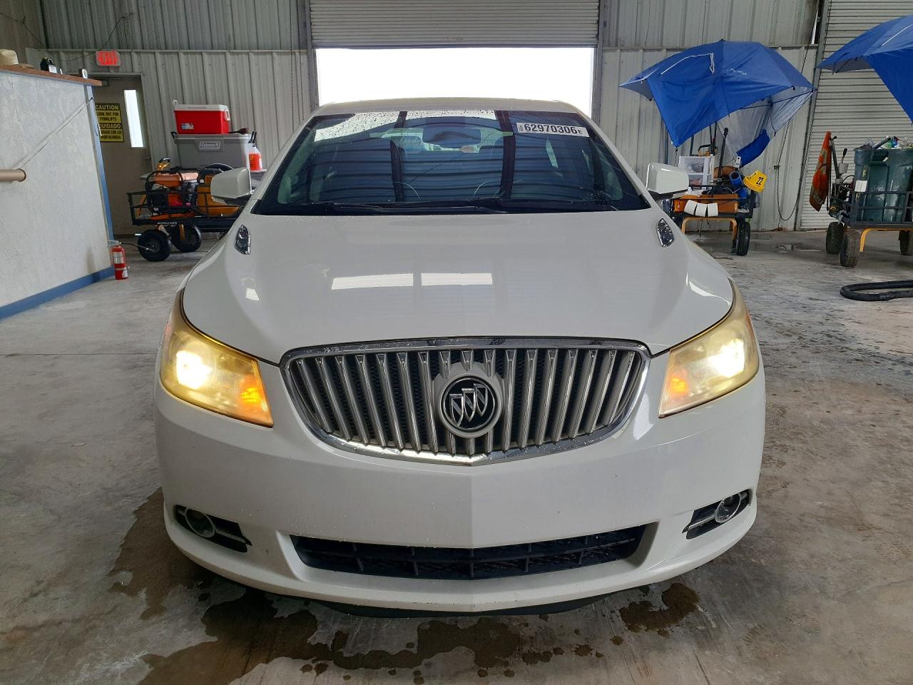 2011 Buick Lacrosse Cxs White vin: 1G4GE5ED7BF288572