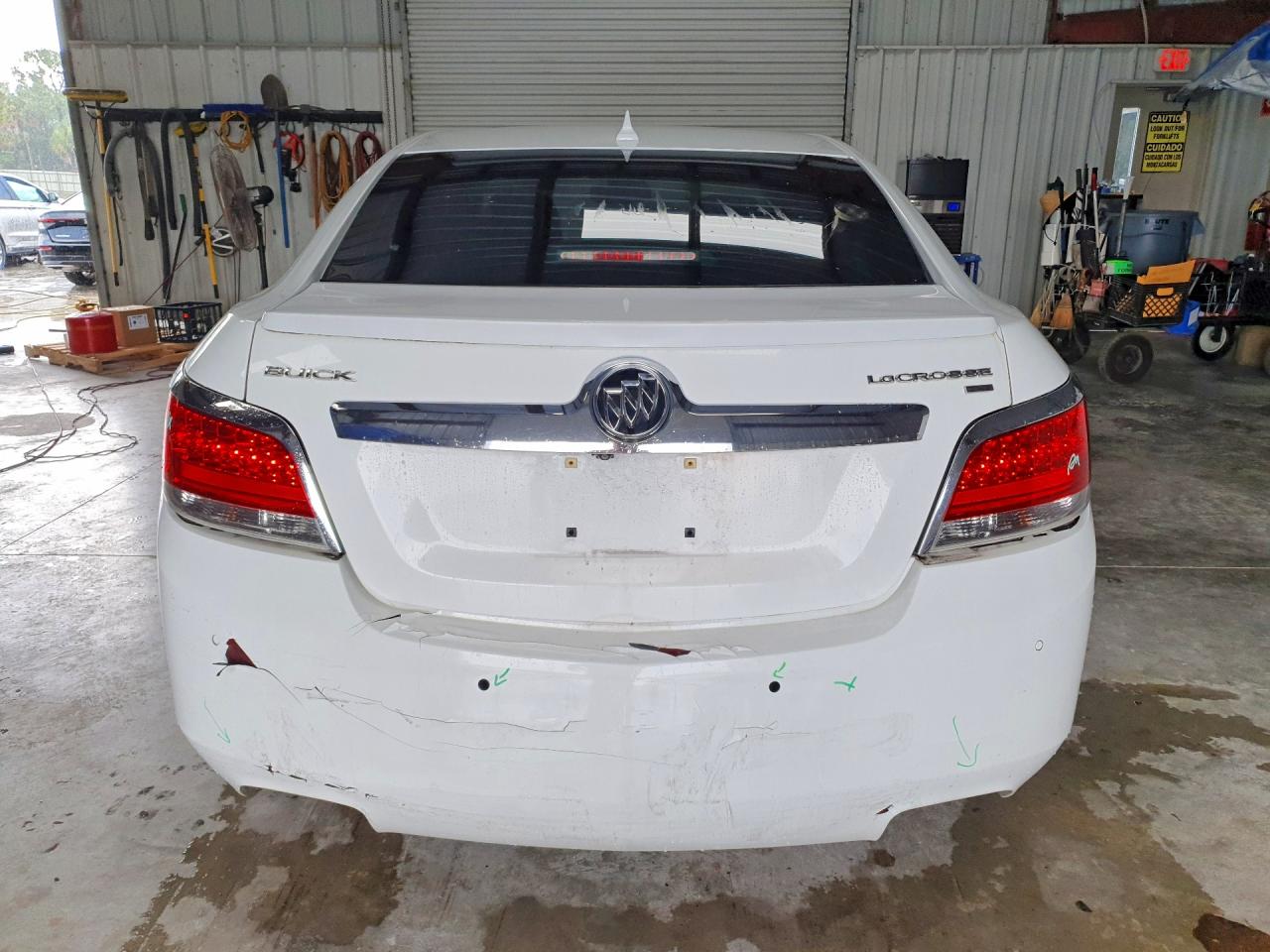 2011 Buick Lacrosse Cxs White vin: 1G4GE5ED7BF288572