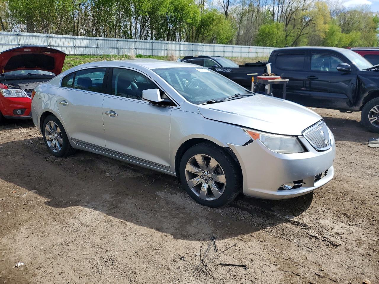 2011 Buick Lacrosse Cxs Silver vin: 1G4GE5ED8BF227912
