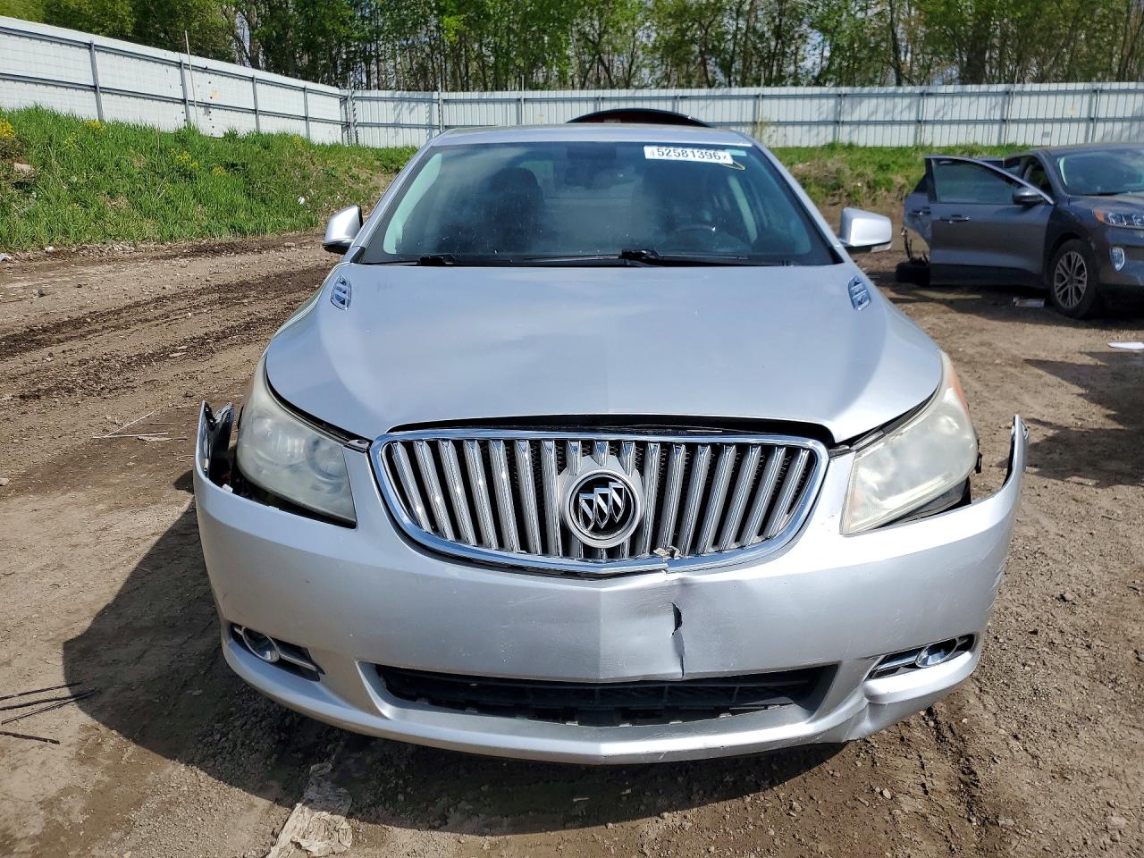 2011 Buick Lacrosse Cxs Silver vin: 1G4GE5ED8BF227912