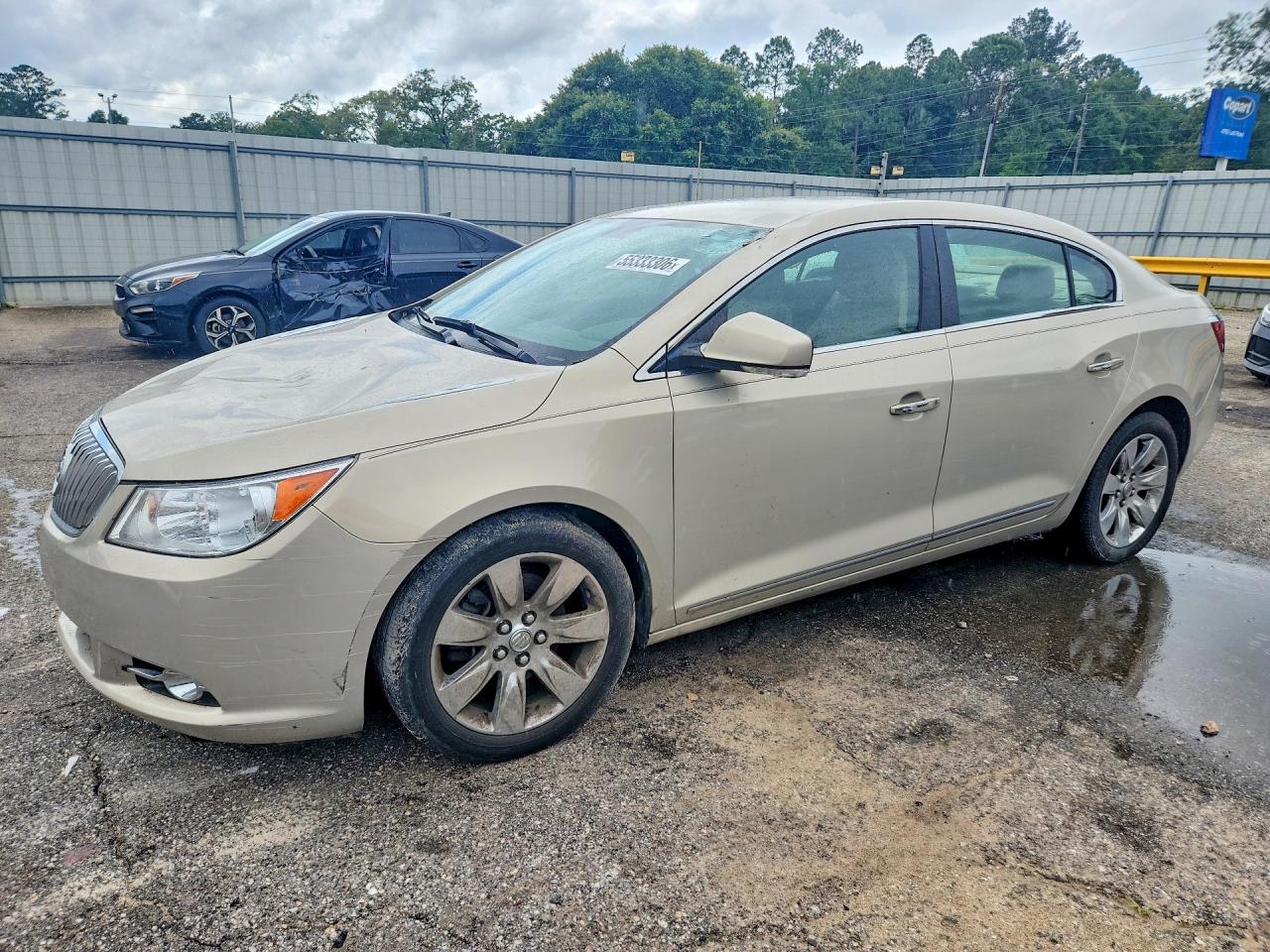 2011 Buick Lacrosse Cxs Cream vin: 1G4GE5ED8BF282957