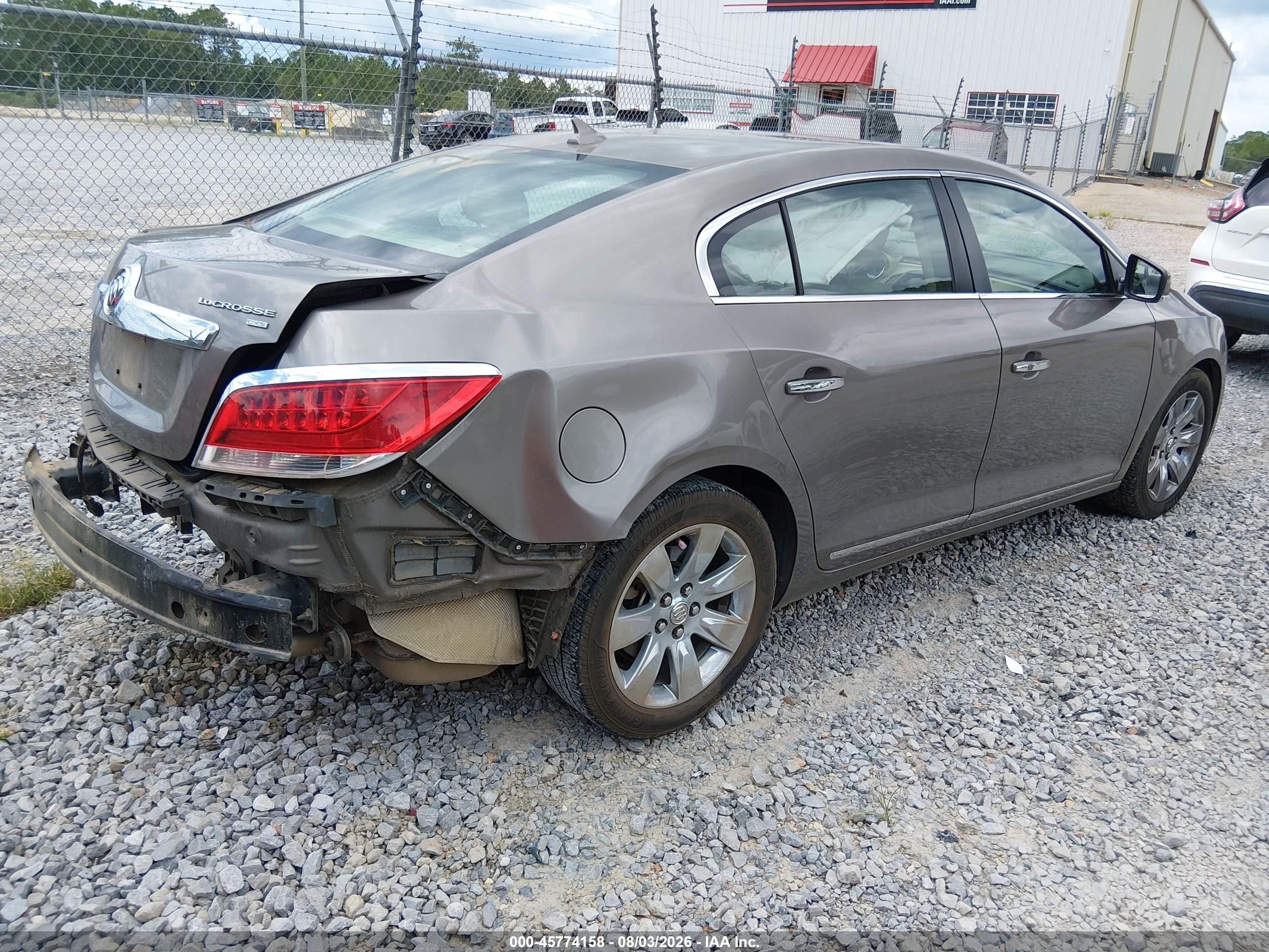 2011 Buick Lacrosse Cxs Коричневый vin: 1G4GE5ED8BF332580