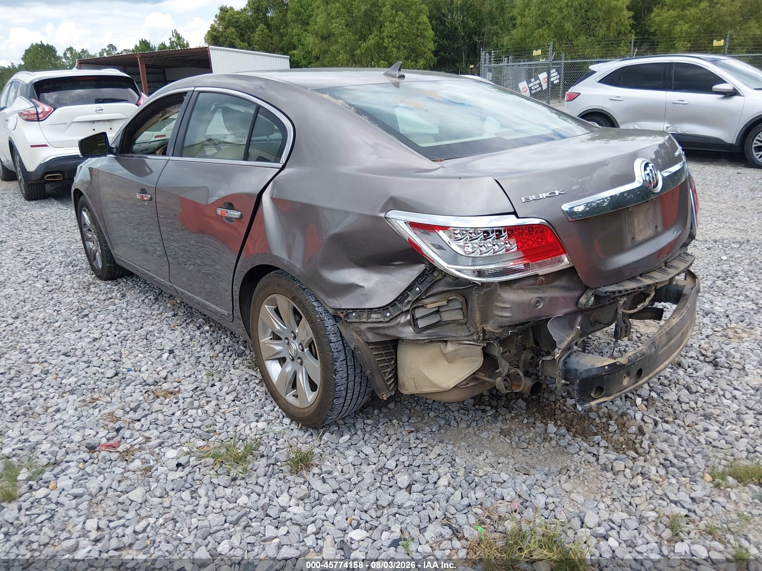 2011 Buick Lacrosse Cxs Коричневый vin: 1G4GE5ED8BF332580