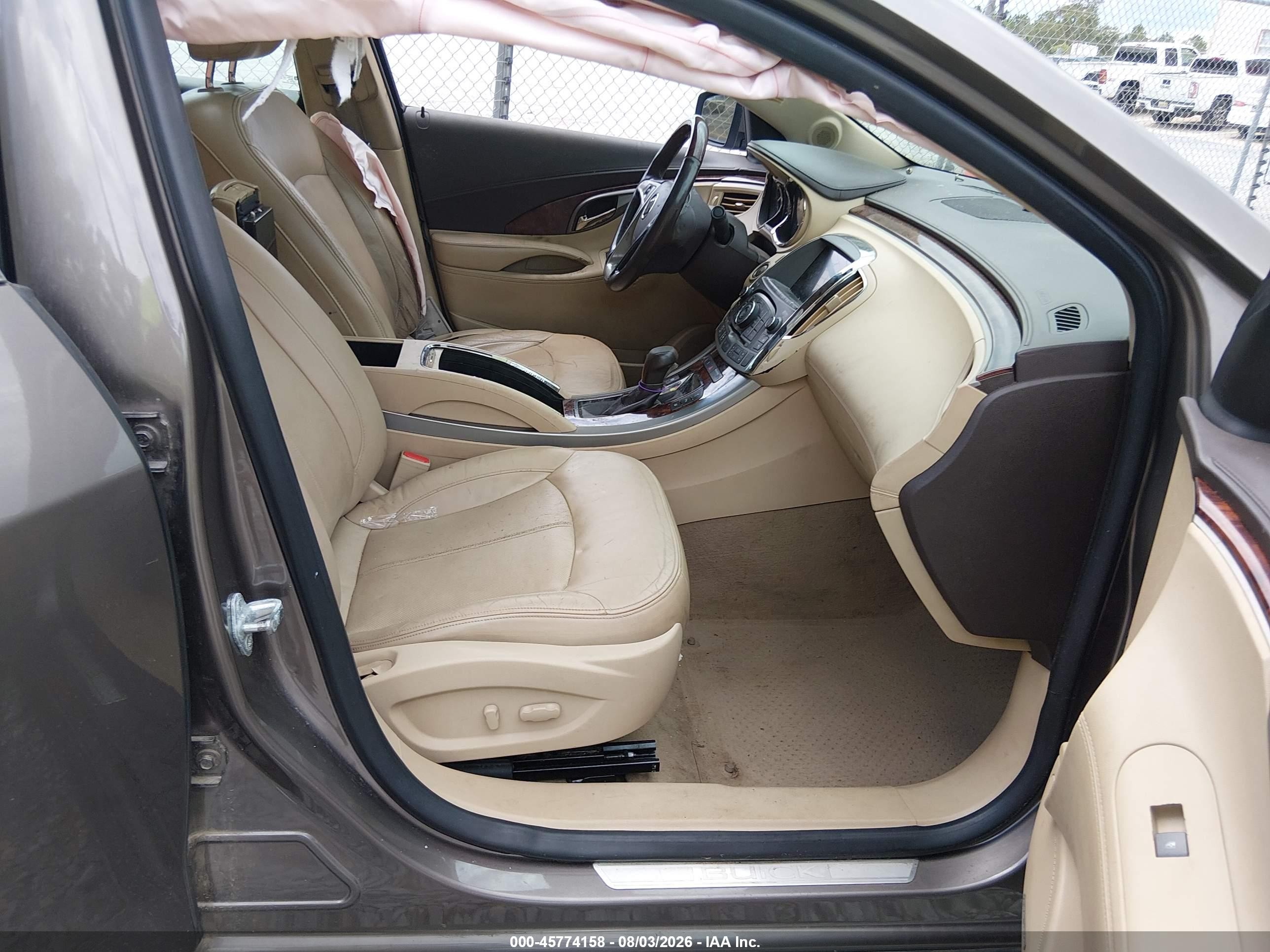 2011 Buick Lacrosse Cxs Коричневый vin: 1G4GE5ED8BF332580