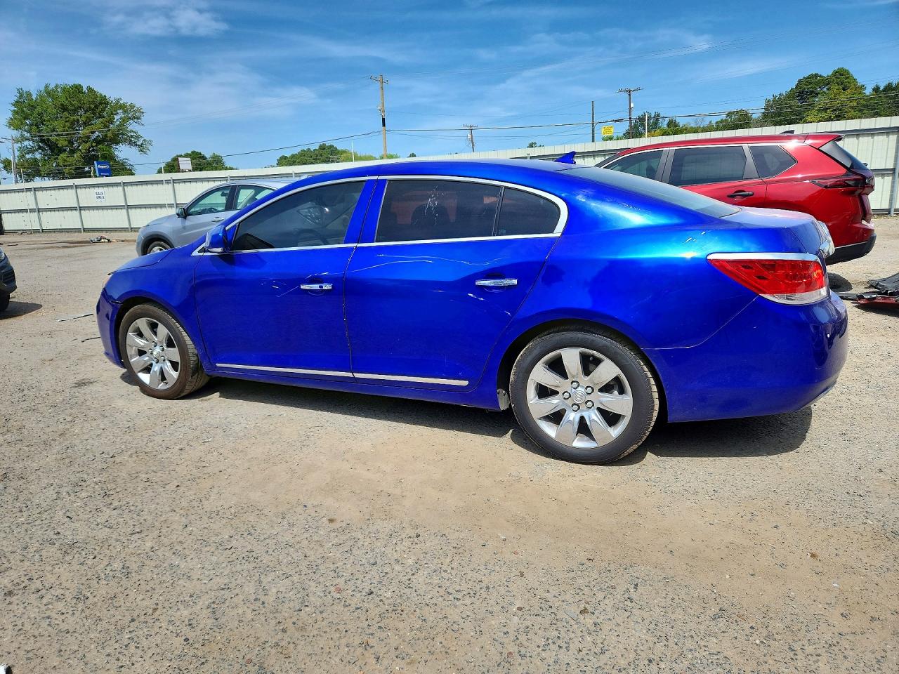 2011 Buick Lacrosse Cxs Blue vin: 1G4GE5ED9BF206146
