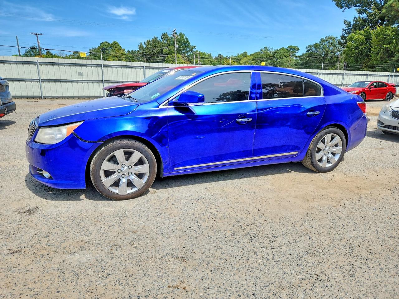 2011 Buick Lacrosse Cxs Blue vin: 1G4GE5ED9BF206146