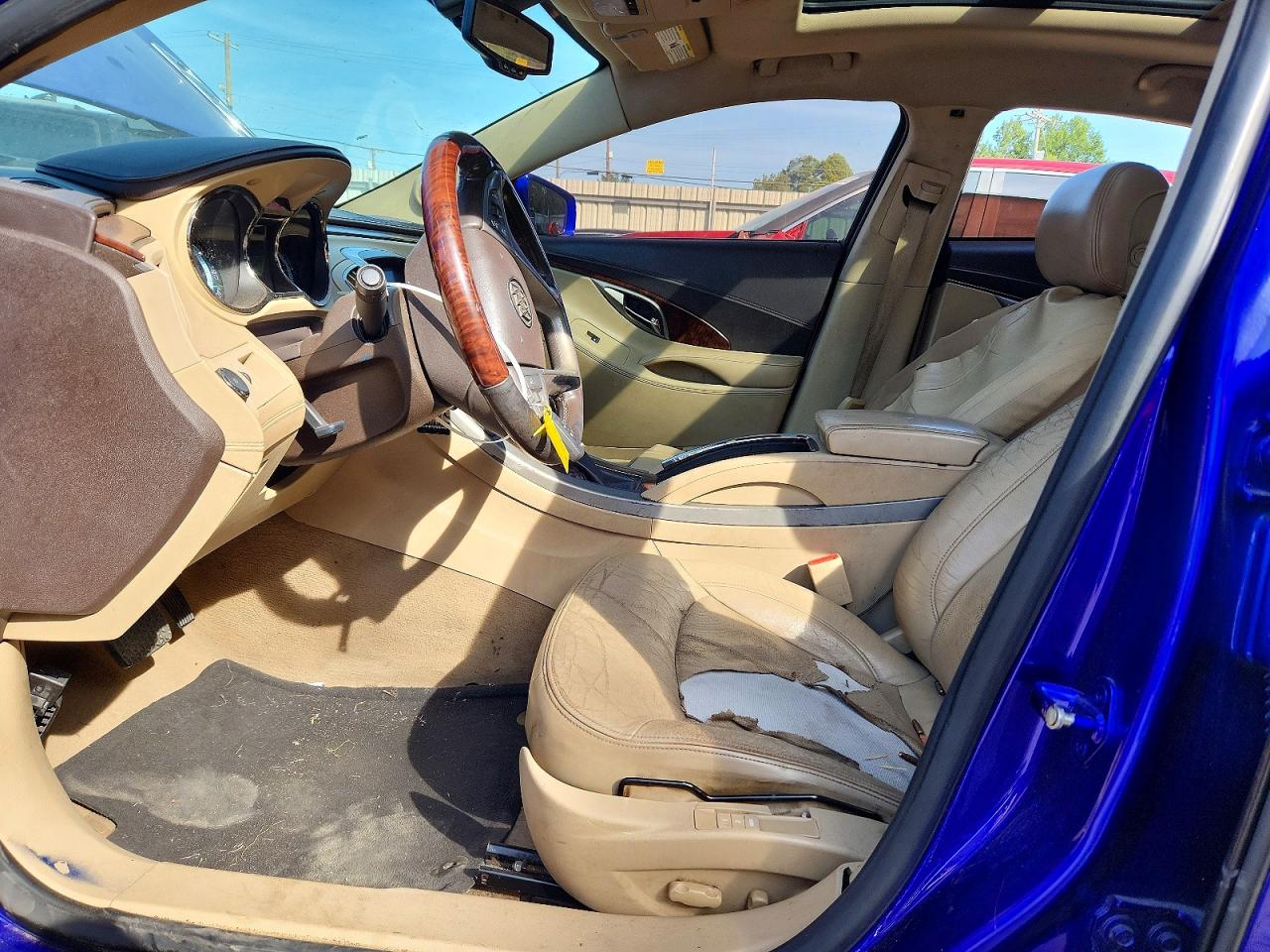 2011 Buick Lacrosse Cxs Blue vin: 1G4GE5ED9BF206146