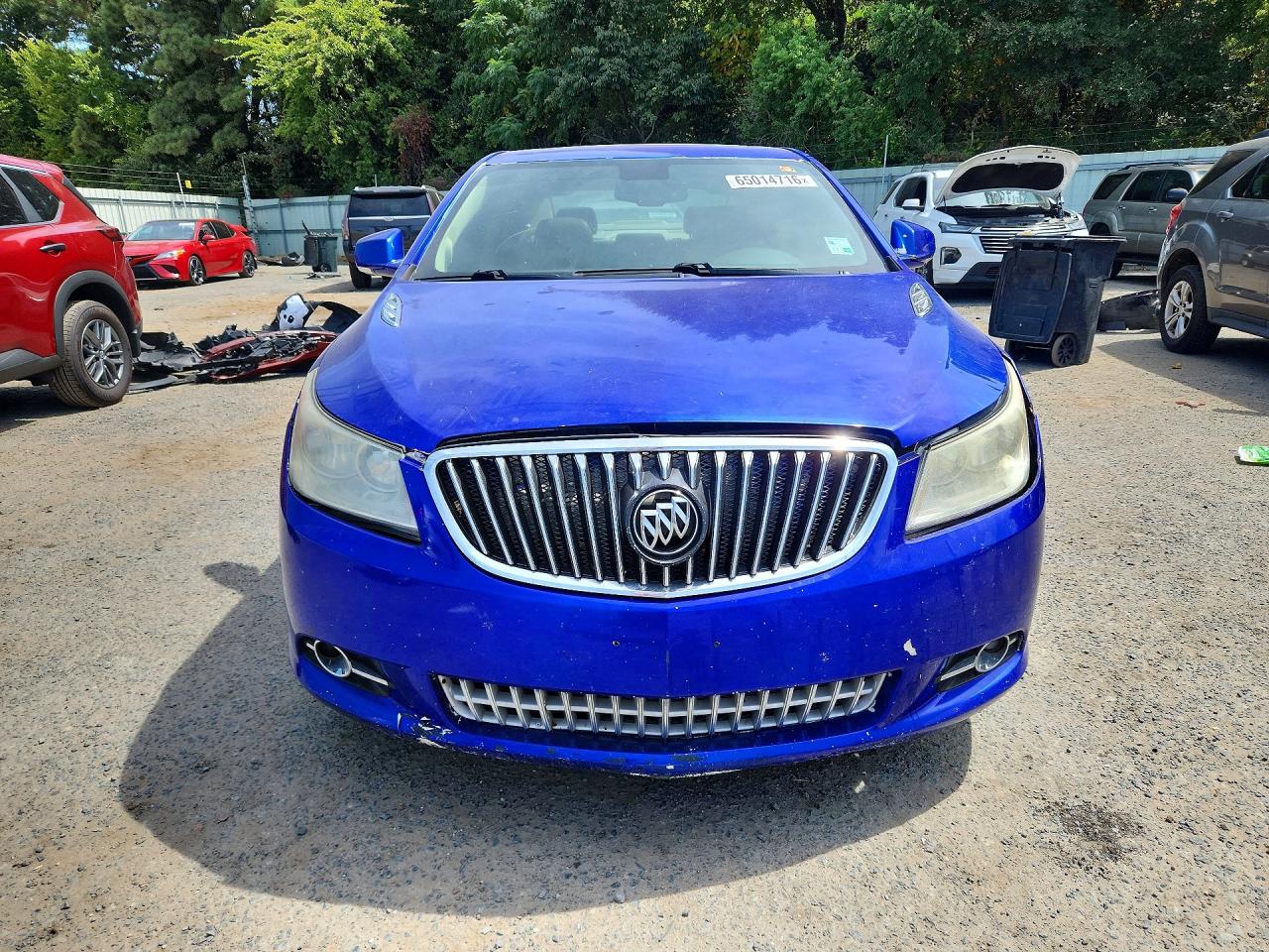 2011 Buick Lacrosse Cxs Blue vin: 1G4GE5ED9BF206146