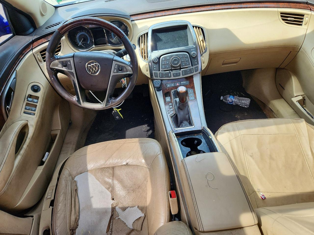 2011 Buick Lacrosse Cxs Blue vin: 1G4GE5ED9BF206146